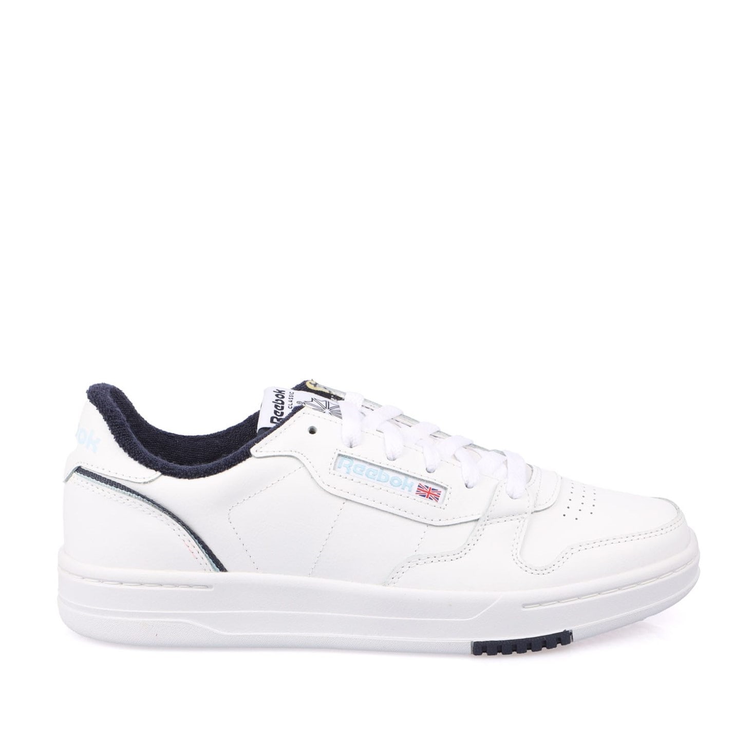 Tenisky Reebok White Navy 3227233 Phase Court Trainers - 1