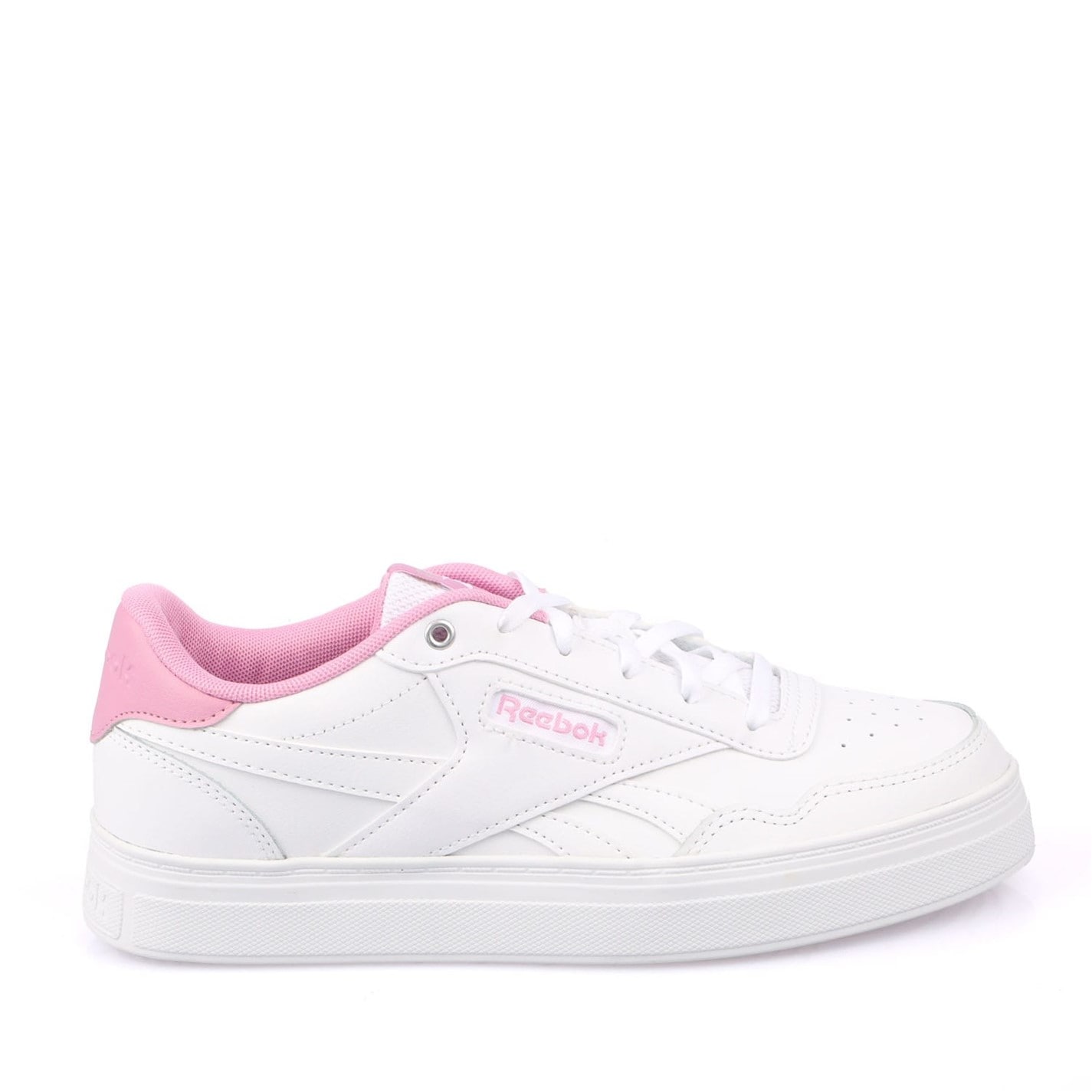 Tenisky Reebok White pink 4246833 Court Advance Bold Trainers - 1