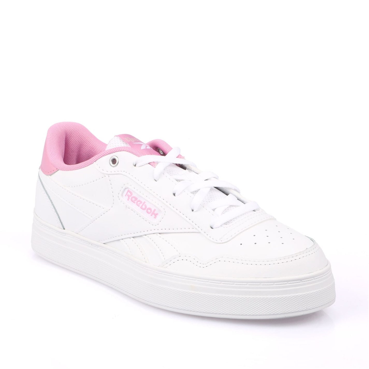 Tenisky Reebok White pink 4246833 Court Advance Bold Trainers - 2