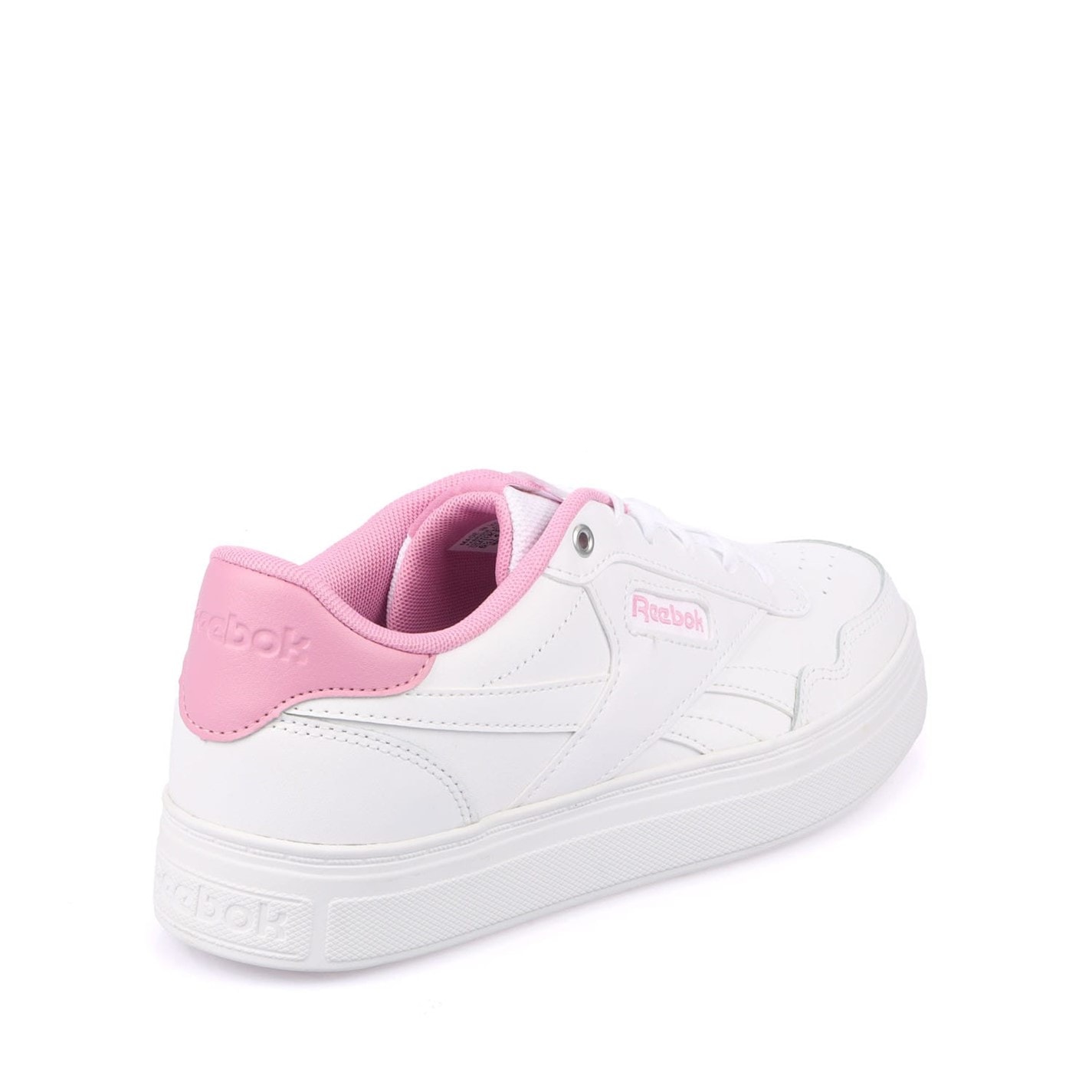 Tenisky Reebok White pink 4246833 Court Advance Bold Trainers - 3