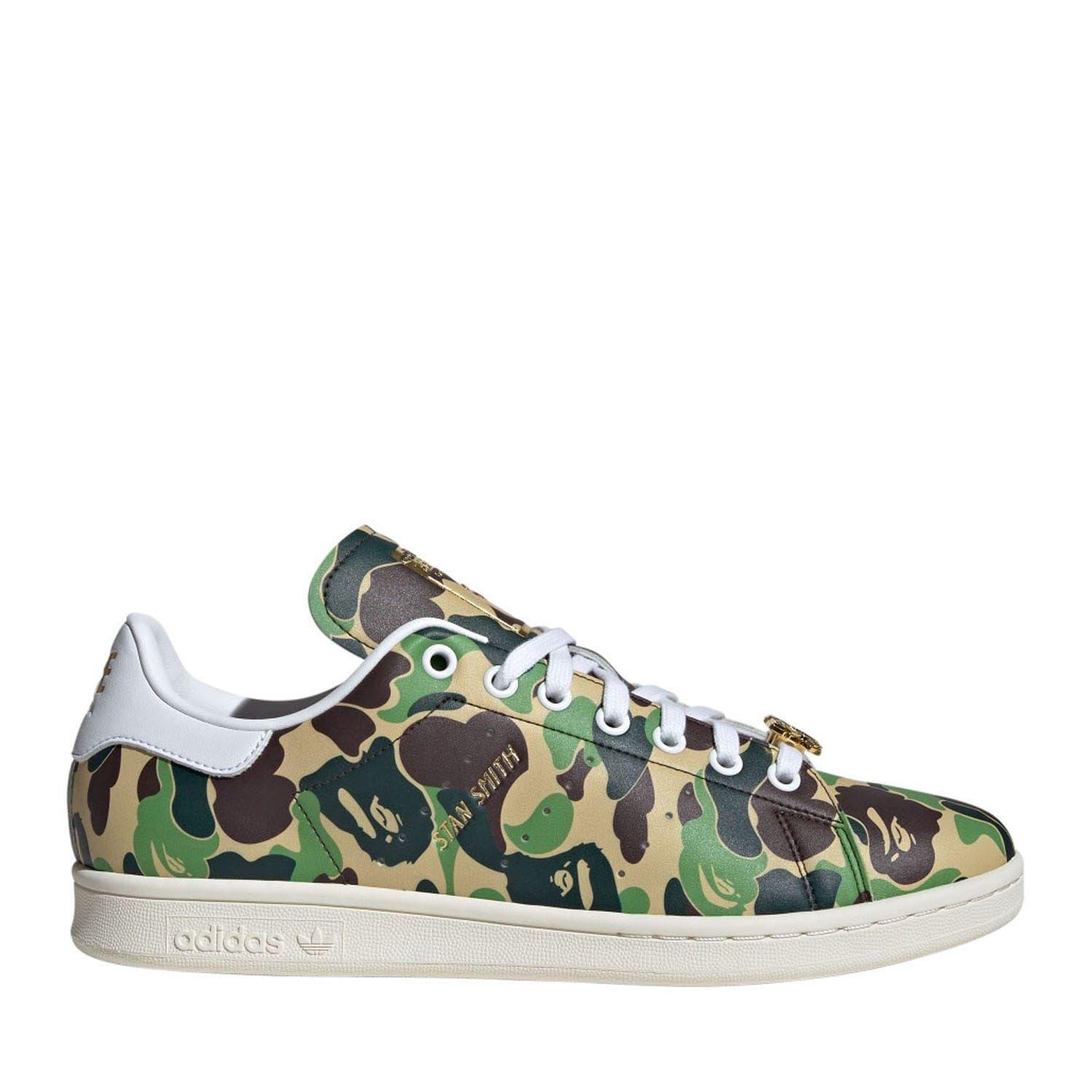 Tenisky adidas Originals White 376641 Bape Stan Smith Shoes - 1