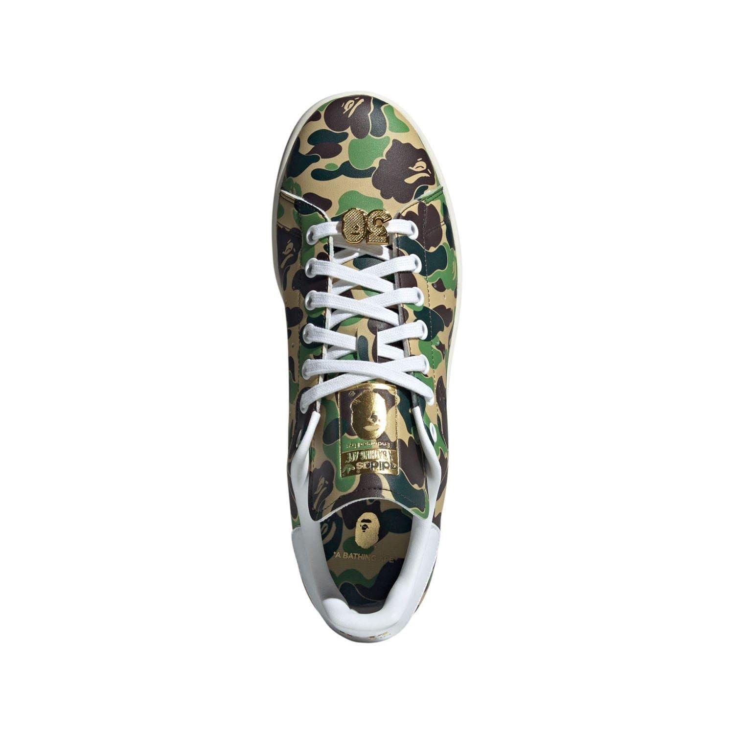 Tenisky adidas Originals White 376641 Bape Stan Smith Shoes - 3