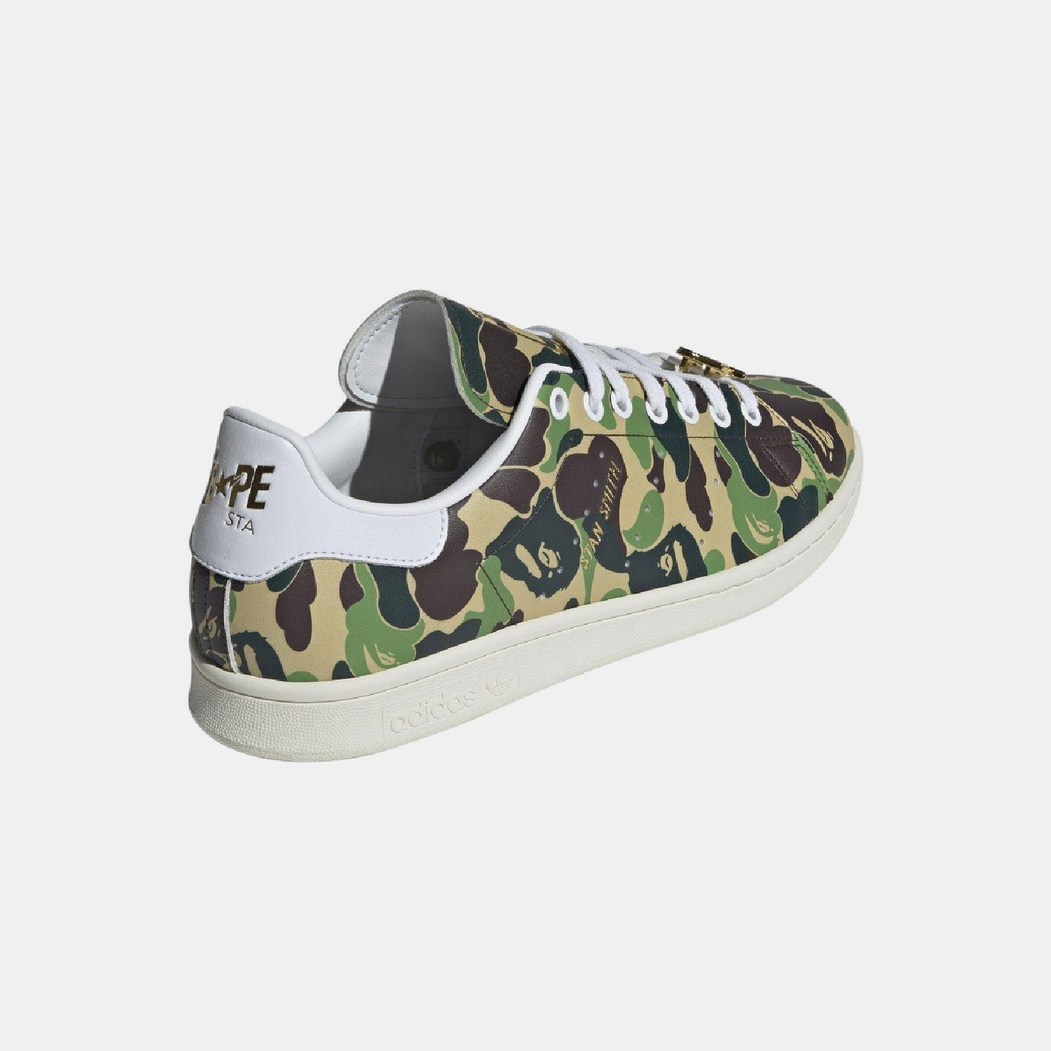 Tenisky adidas Originals White 376641 Bape Stan Smith Shoes - 6