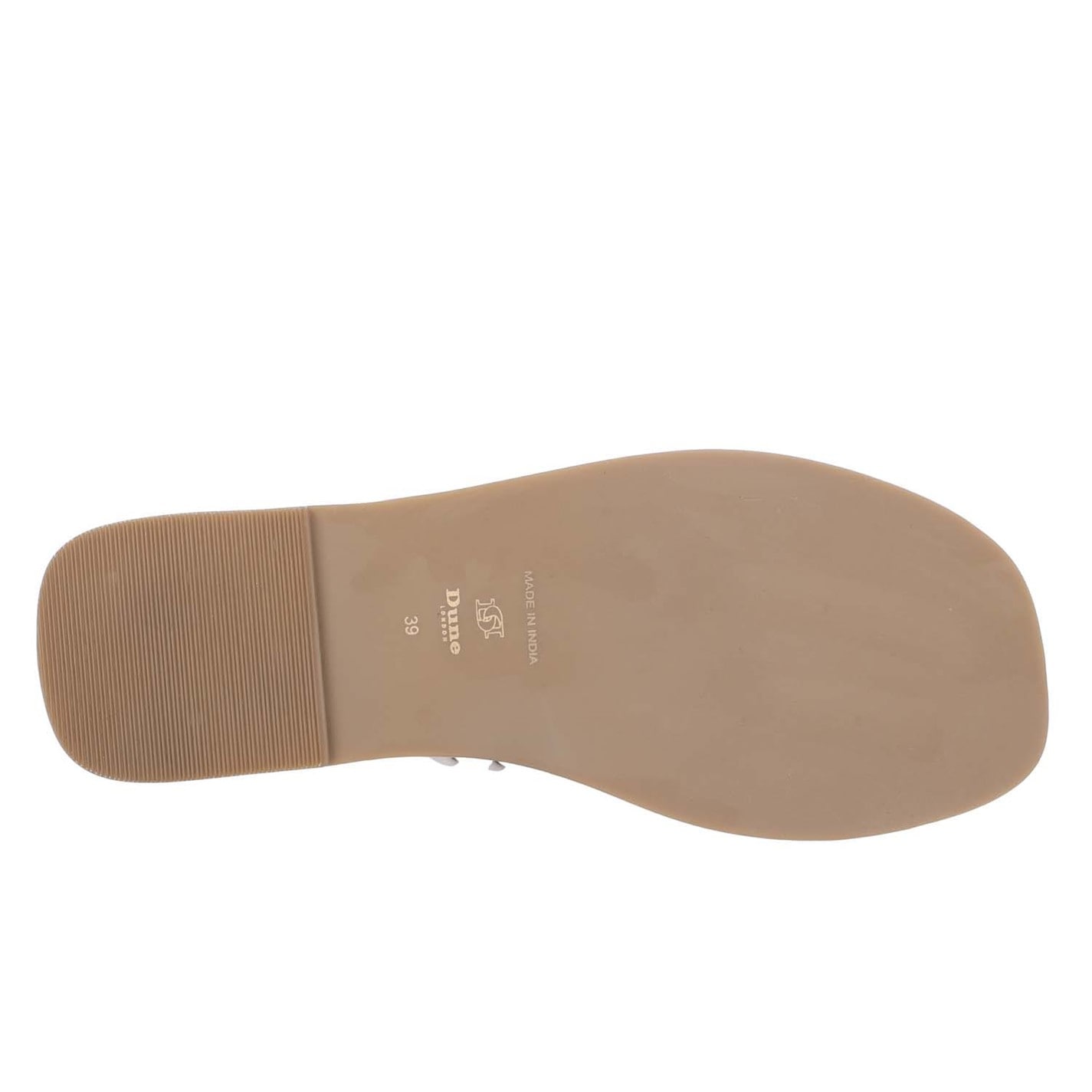 Dune London Ecru 1396145 Loxx Plait Toe Post Sandals - 4