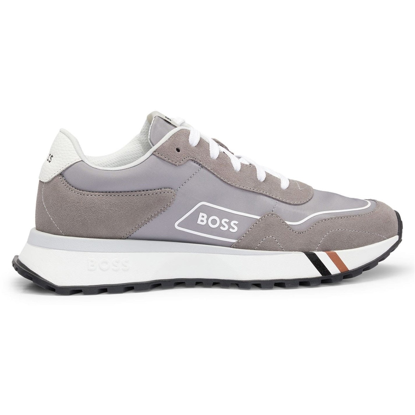 Tenisky Boss Grey 6028802 Jonah Runn Sdtx 10252308 01 Low-Top Trainers Mens - 1