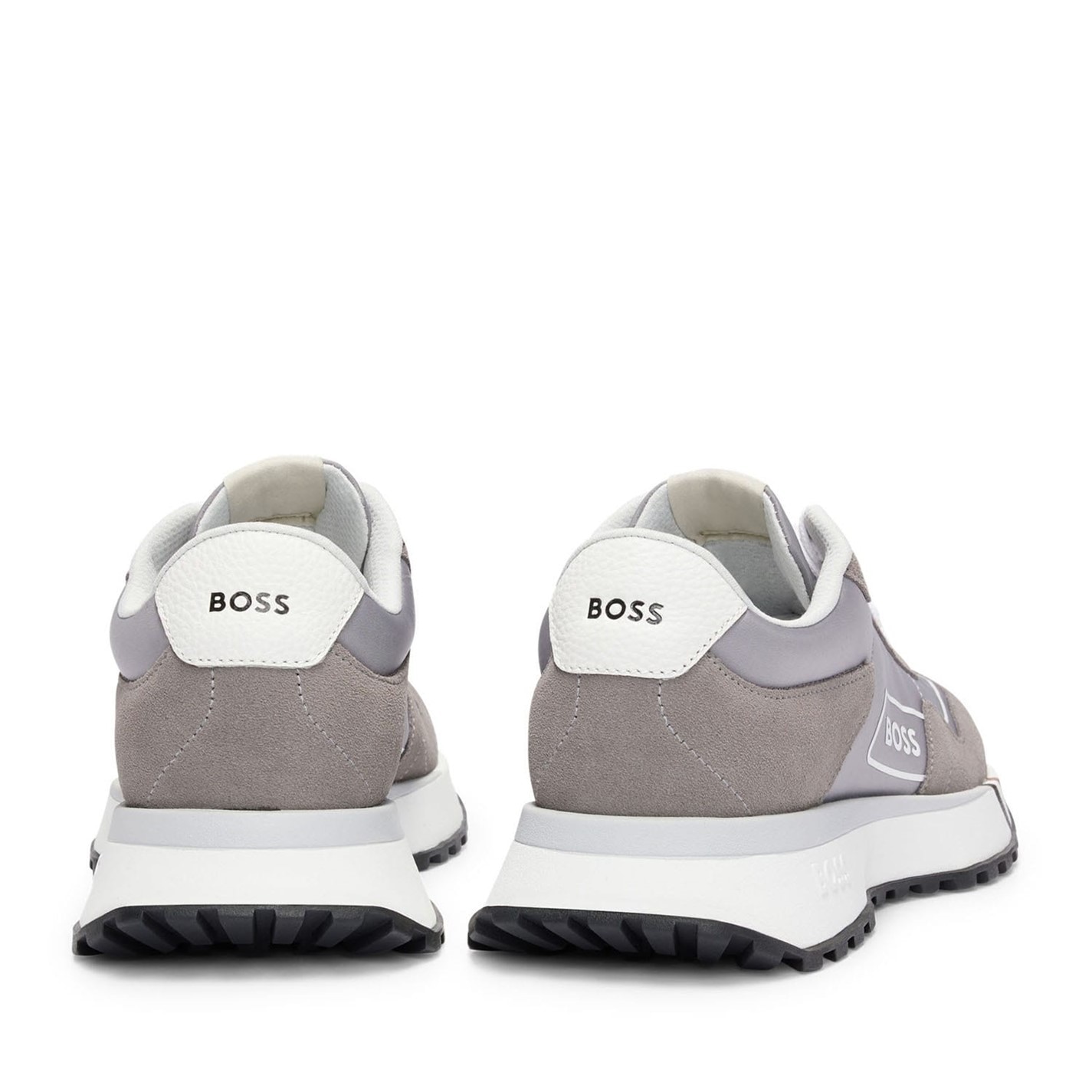 Tenisky Boss Grey 6028802 Jonah Runn Sdtx 10252308 01 Low-Top Trainers Mens - 5