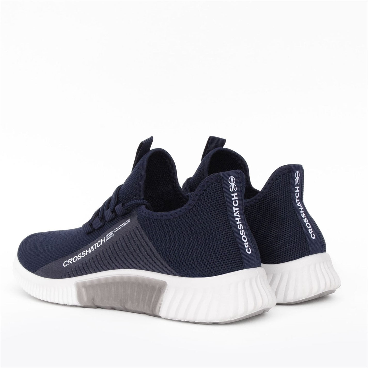 Tenisky Crosshatch Navy 9825537 Men's Nimbus Textile Low-Top Trainers - 2