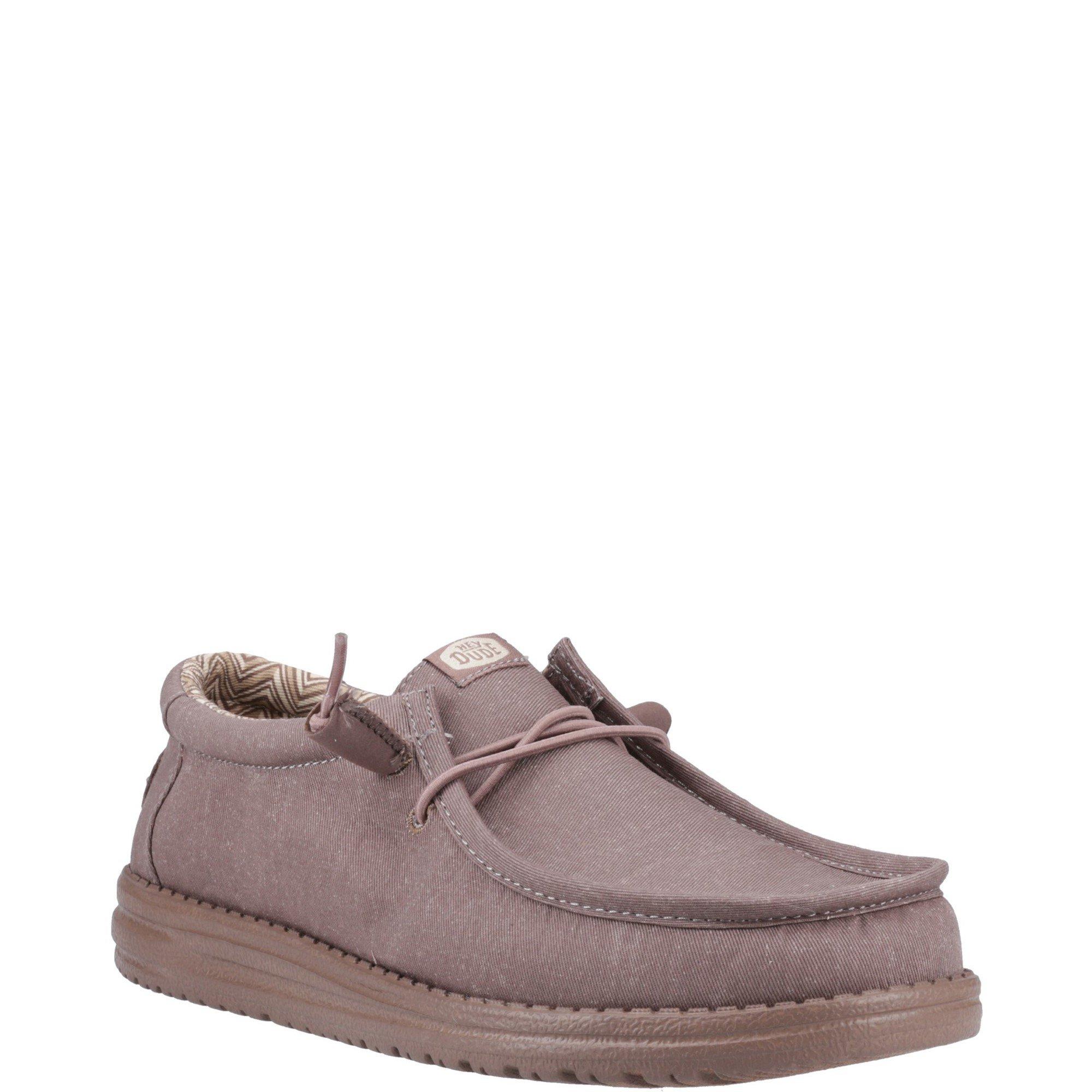 Tenisky HEYDUDE Taupe 3401589 Wally Stretch Canvas Shoes - 2