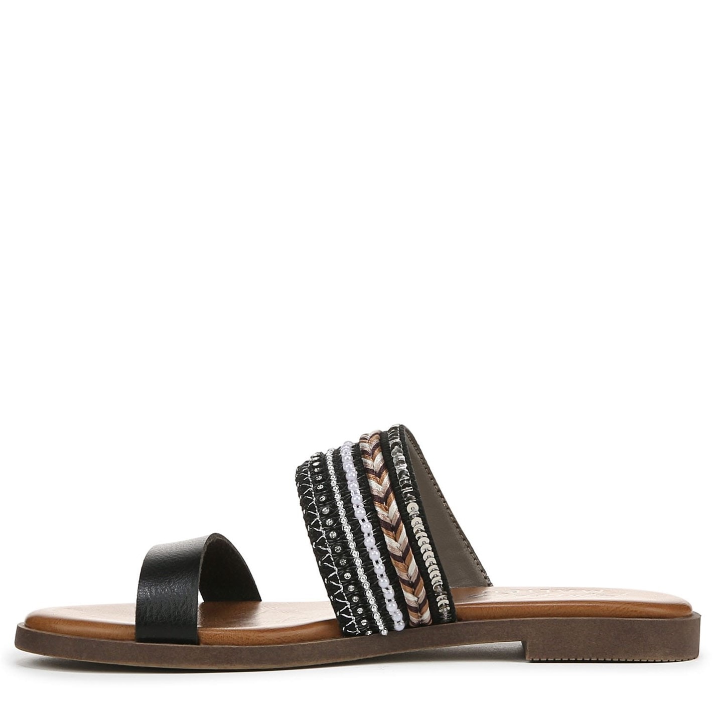 Blowfish Malibu Black 701673 Curtis Embellished Slide Sandals - 3