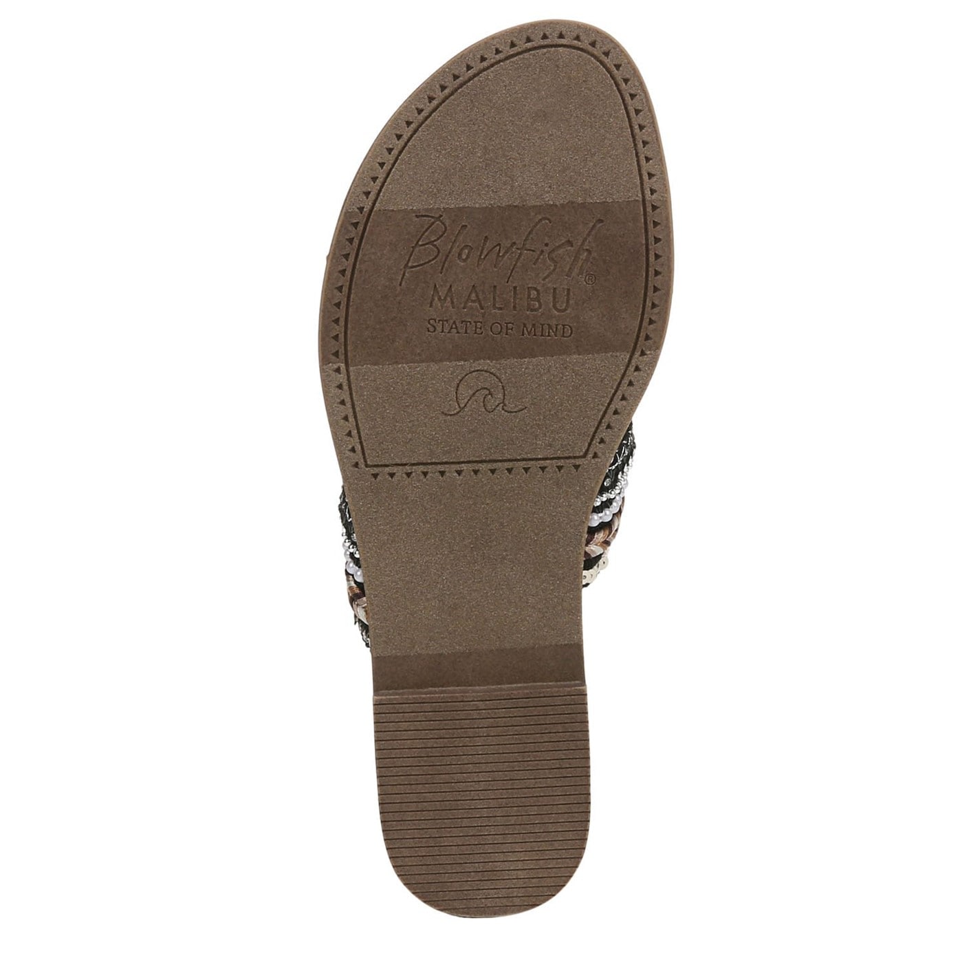 Blowfish Malibu Black 701673 Curtis Embellished Slide Sandals - 7