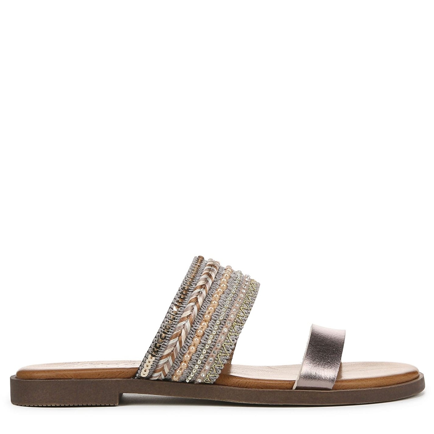 Blowfish Malibu Tan 8472930 Curtis Embellished Slide Sandals - 1