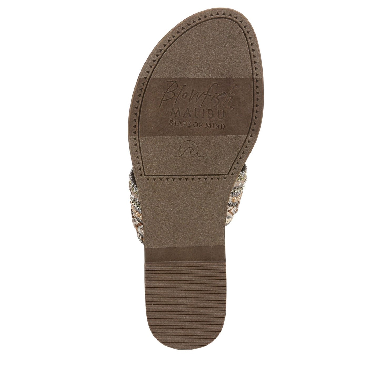 Blowfish Malibu Tan 8472930 Curtis Embellished Slide Sandals - 7