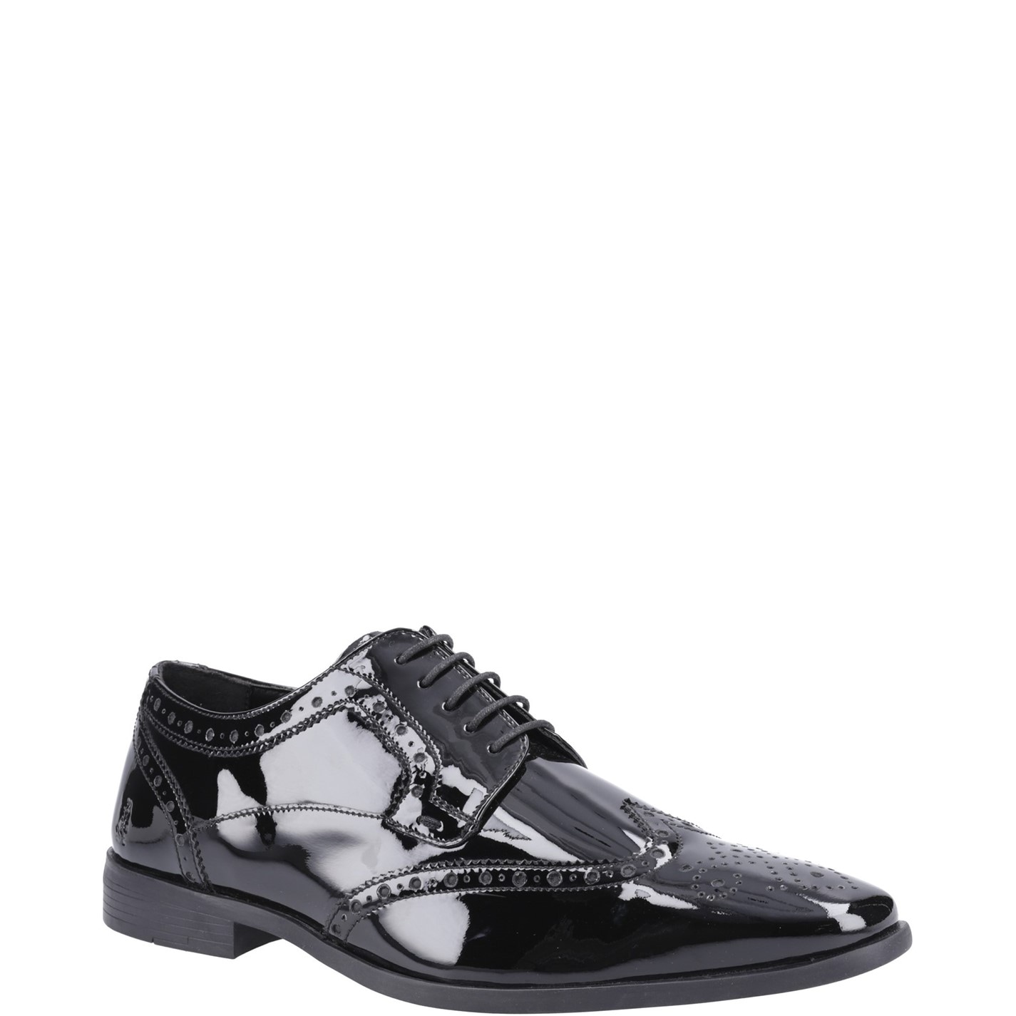 Hush Puppies Elliot Brogue Patent - 2