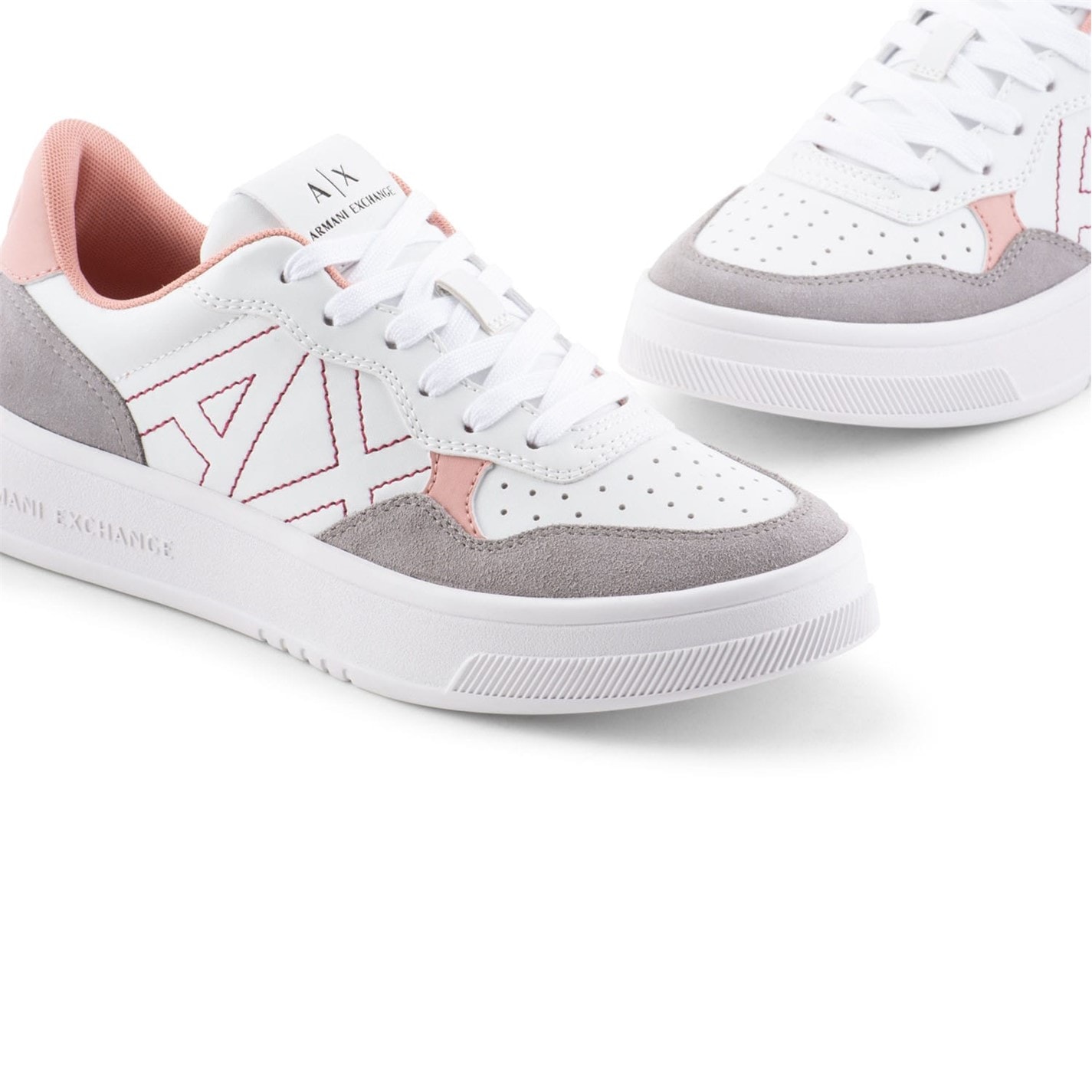 Tenisky Armani Exchange White pink 7294925 Trainers - 4