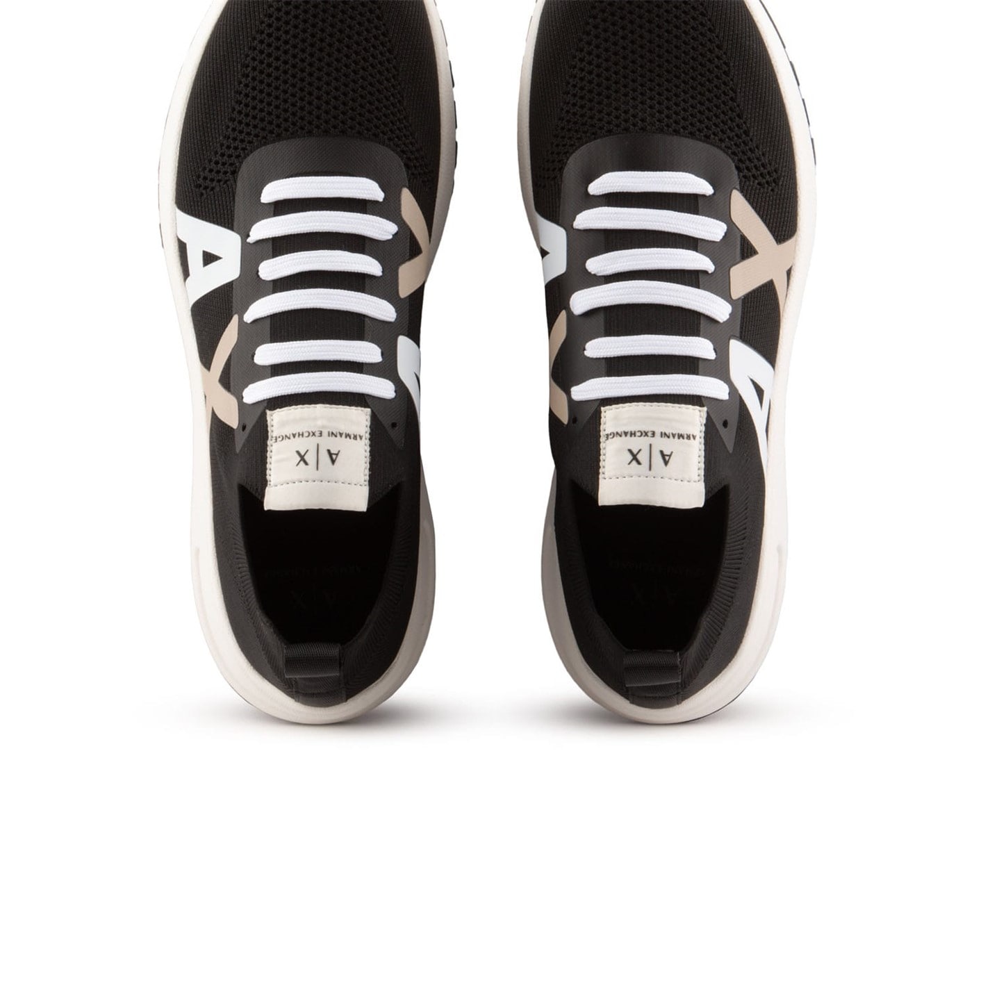 Tenisky Armani Exchange Black-White 8010824 Trainers - 4