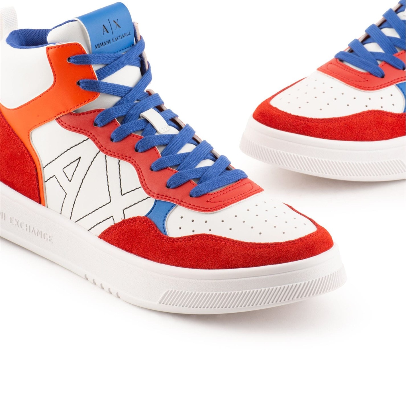 Tenisky Armani Exchange White red 4708924 Trainers - 5