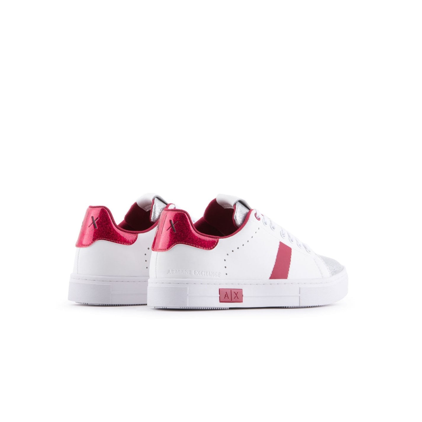 Tenisky Armani Exchange White red 6585678 Trainers - 3
