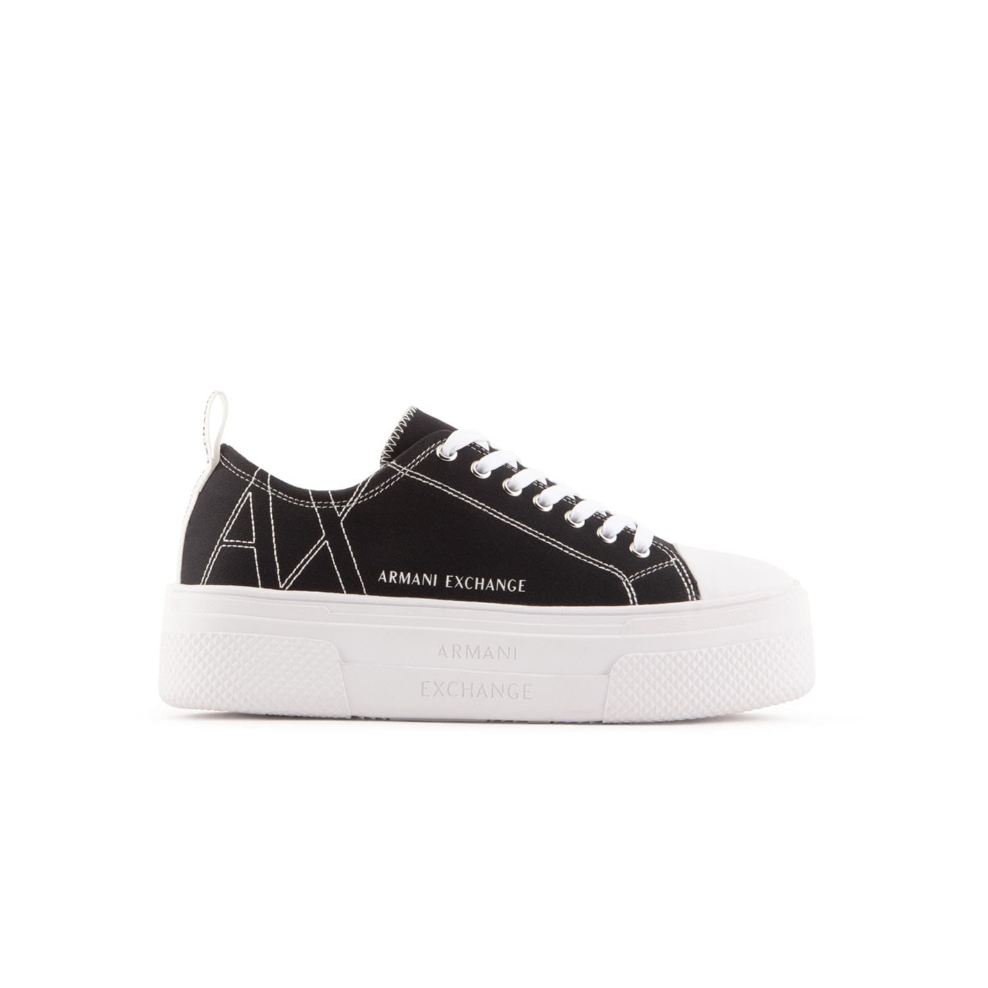 Tenisky Armani Exchange Black-White 3792345