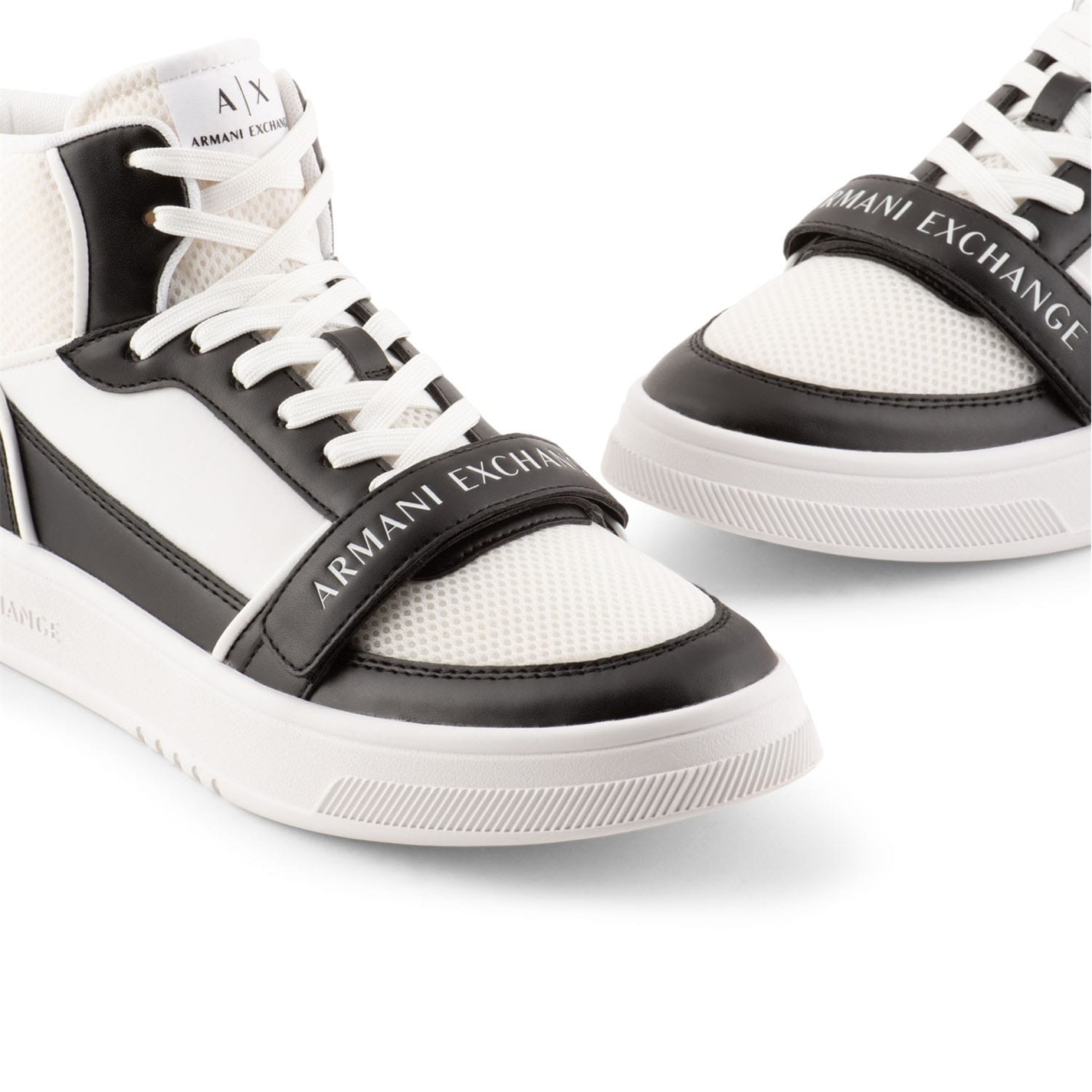 Tenisky Armani Exchange White Black 3023270 Trainers - 6
