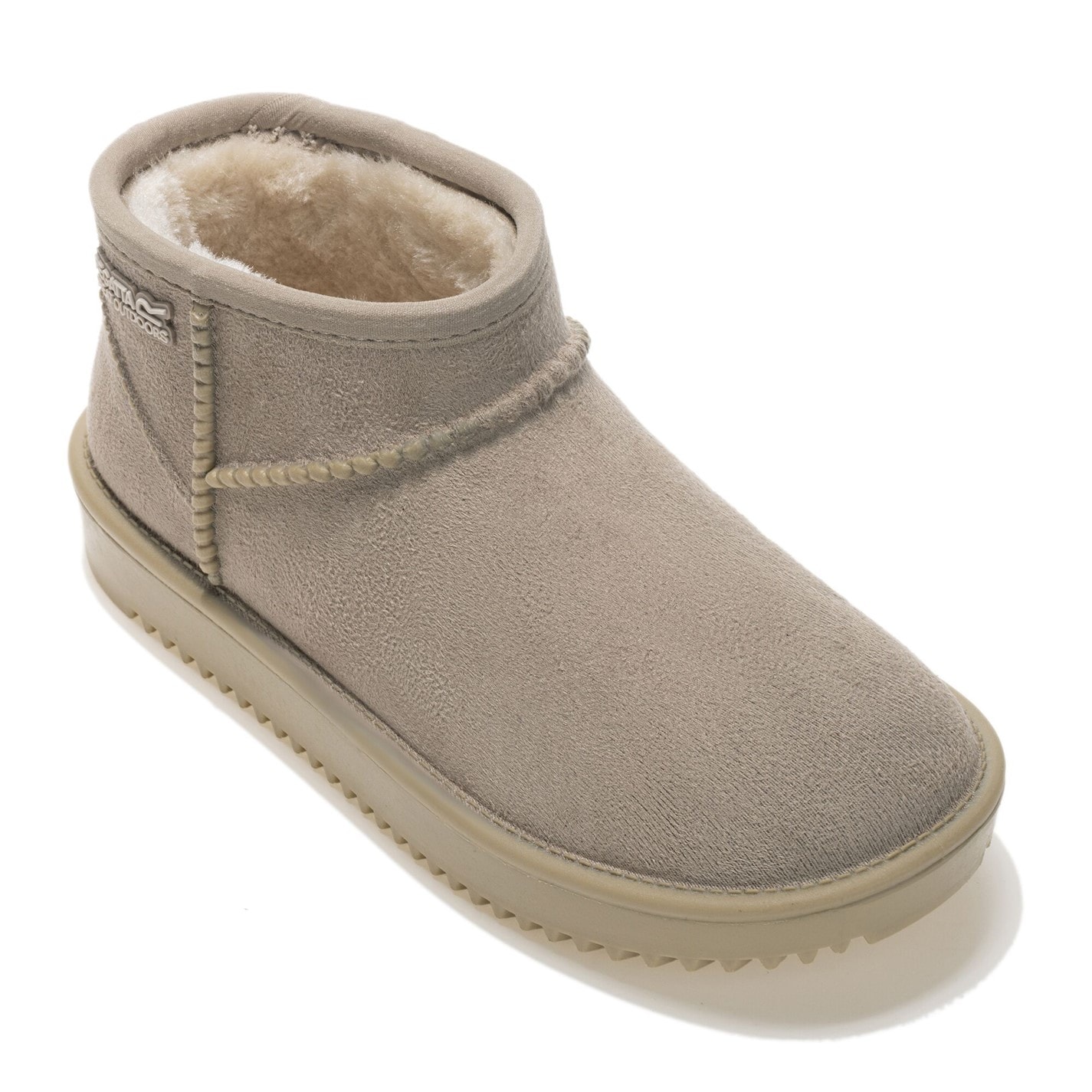 Regatta Soft Taupe 1876119 Kids Risley Short Waterproof Boots - 8