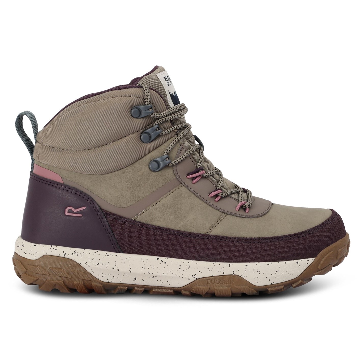 Boty Regatta Fig Purple 8382464 Women's Shayford ISOTEX Waterproof Synthetic Leather Waterproof Hiking Boots - 5