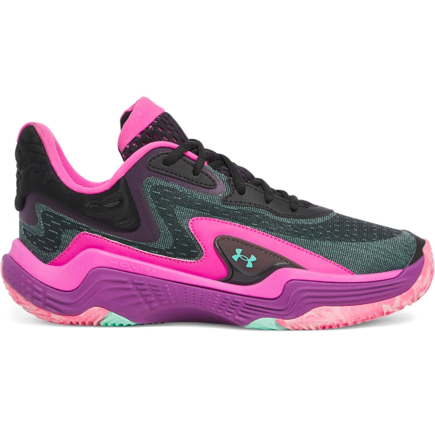 Tenisky Under Armour Black 6594034 Spawn 7 Basketball Shoes - 1