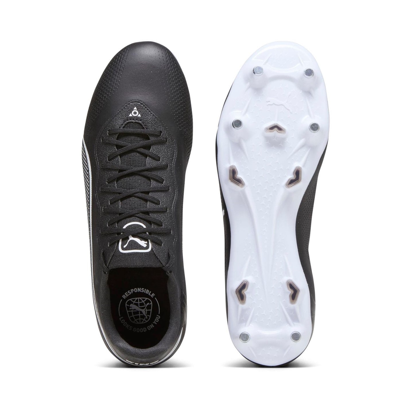 Kopačky Puma King Pro Soft Ground Mens Black-White 2142960 King Pro Soft Ground Football Boots Mens - 4