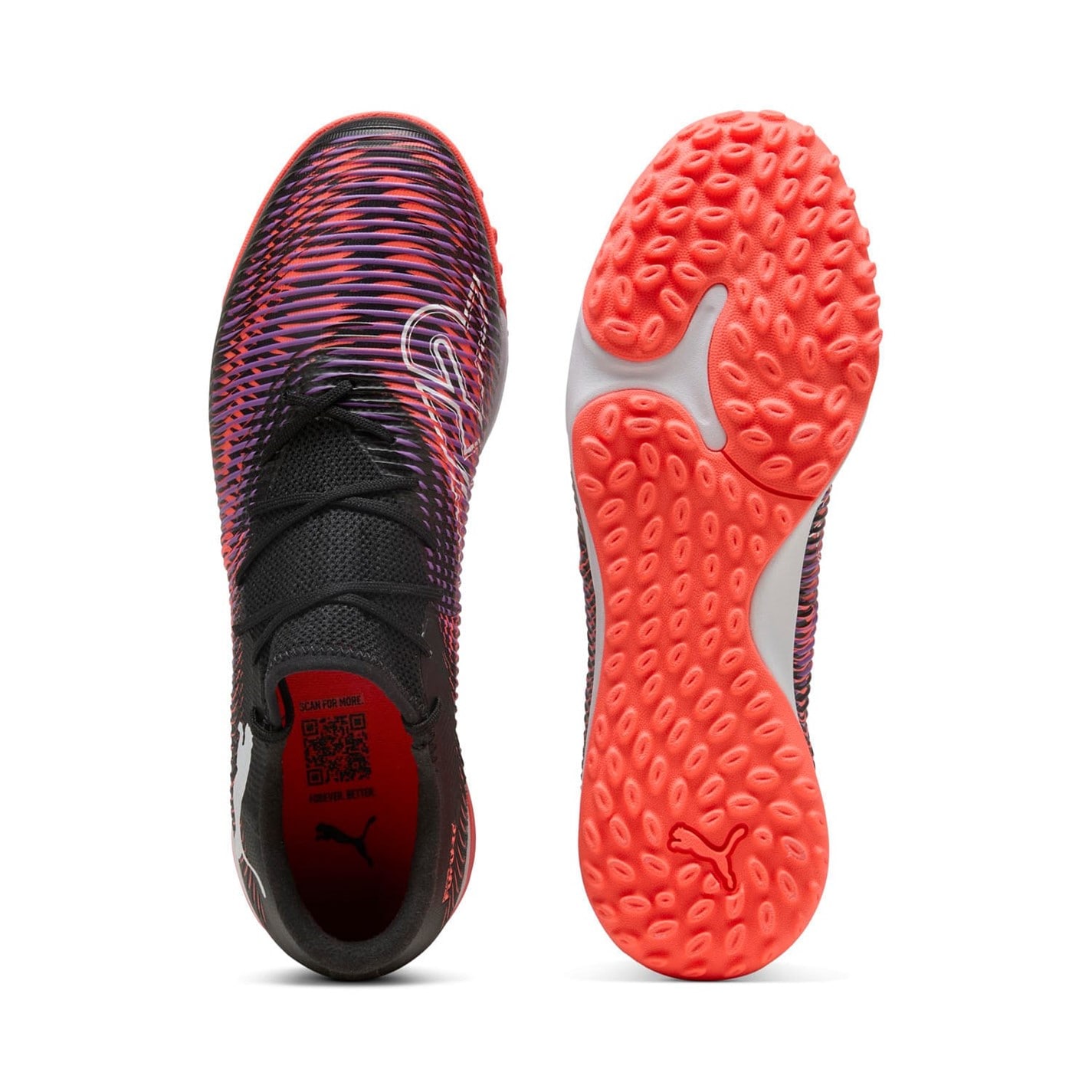 Kopačky Puma Future 8 Match Low Indoor Mens Black 2292377 Future 8 Match Low Indoor Football Boots Mens - 4