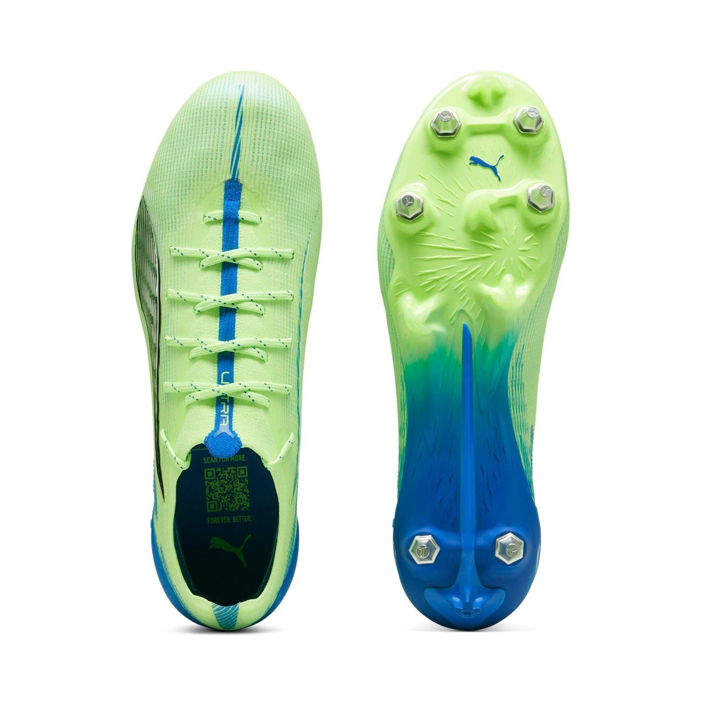 Kopačky Puma PUMA Ultra 5 Ultimate Soft Ground Mens Green 1666757 Ultra 5 Ultimate Soft Ground Football Boots Mens - 3