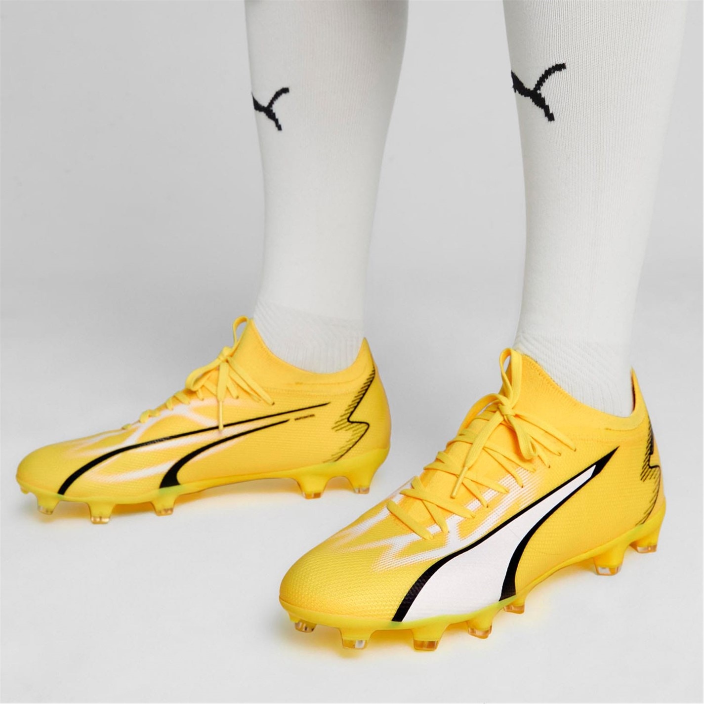 Kopačky Puma Ultra Match FG/AG Yellow 8620242 Ultra Match FG/AG Football Boots - 4