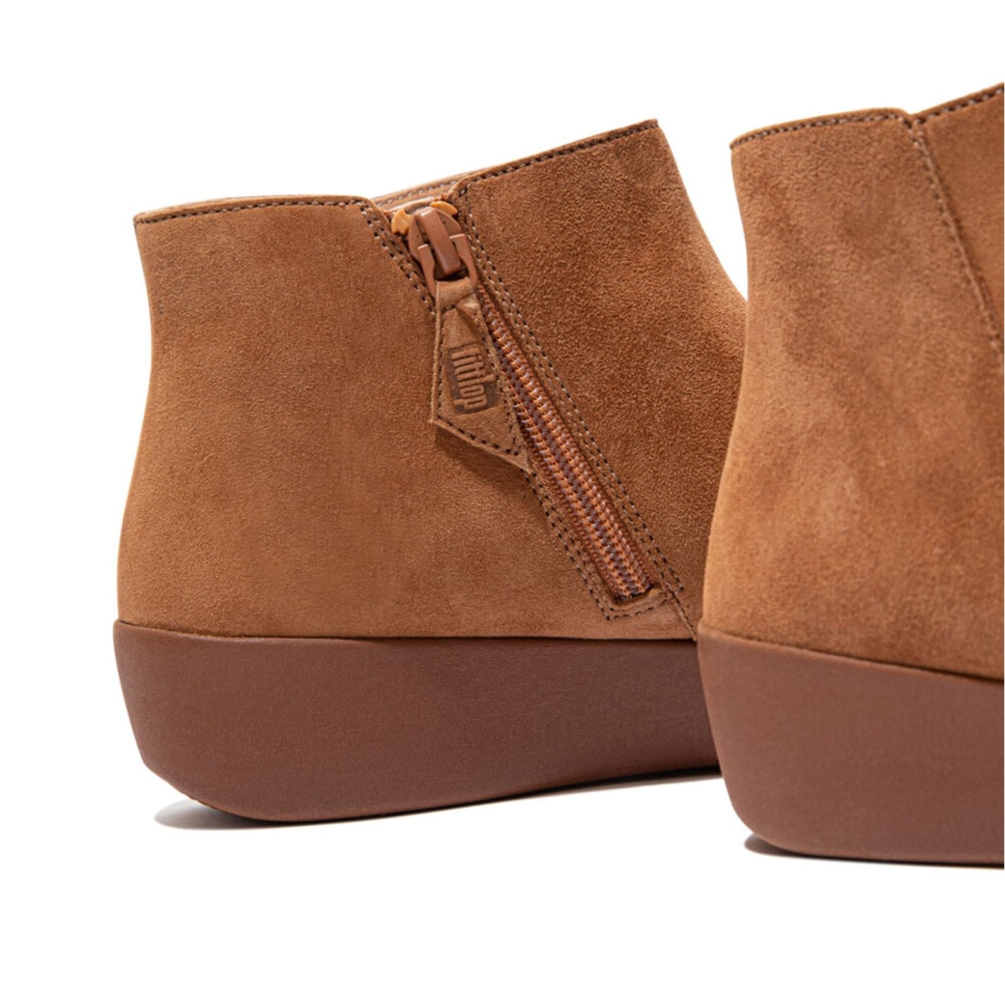 Topánky Fitflop Tan 735600 Sumi Suede Ankle Boots - 5