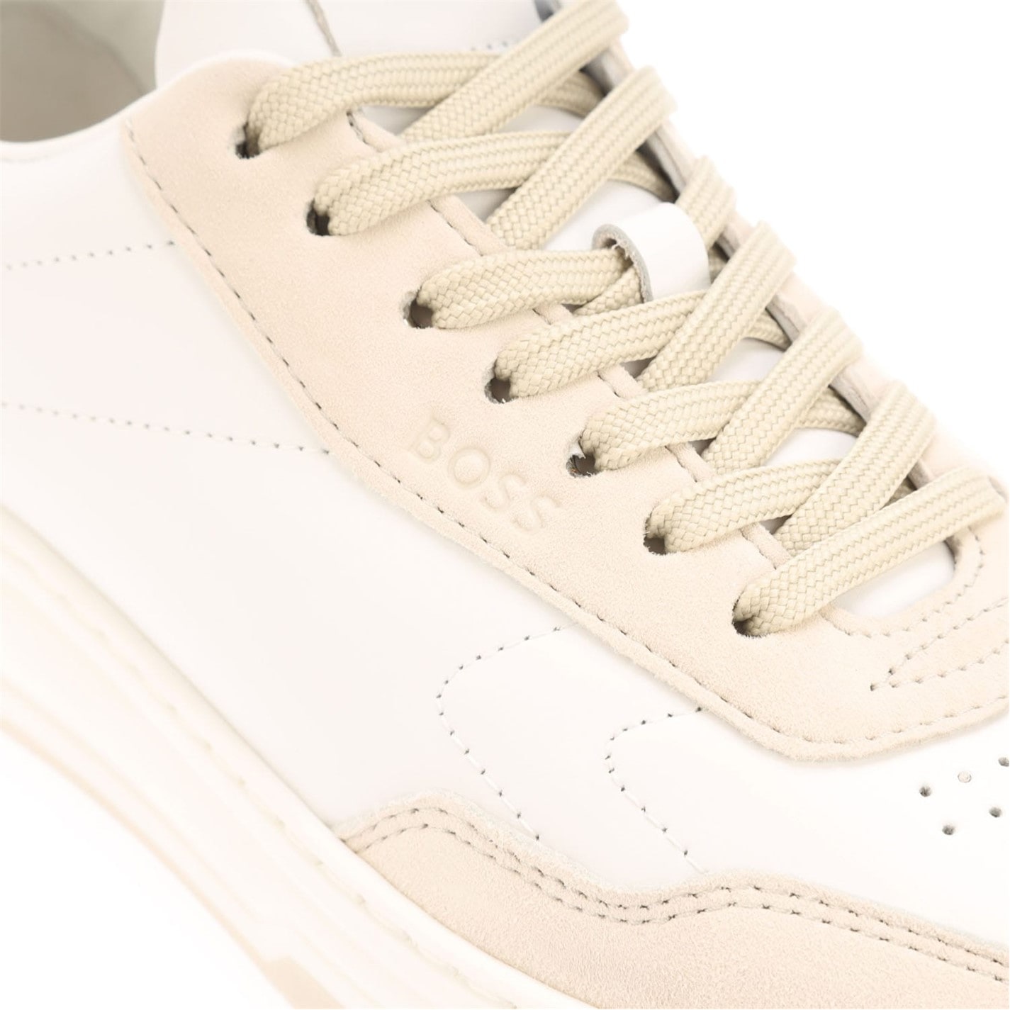 Tenisky Boss White 9296109 Baltimore Tennis Trainers - 5
