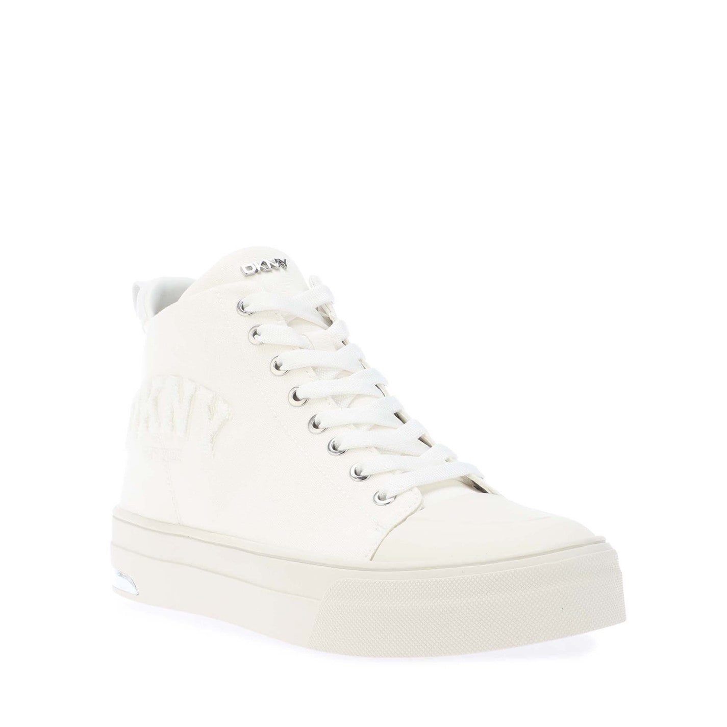 Tenisky DKNY White 134684 Yaser Varsity Lace Mid Trainers - 2
