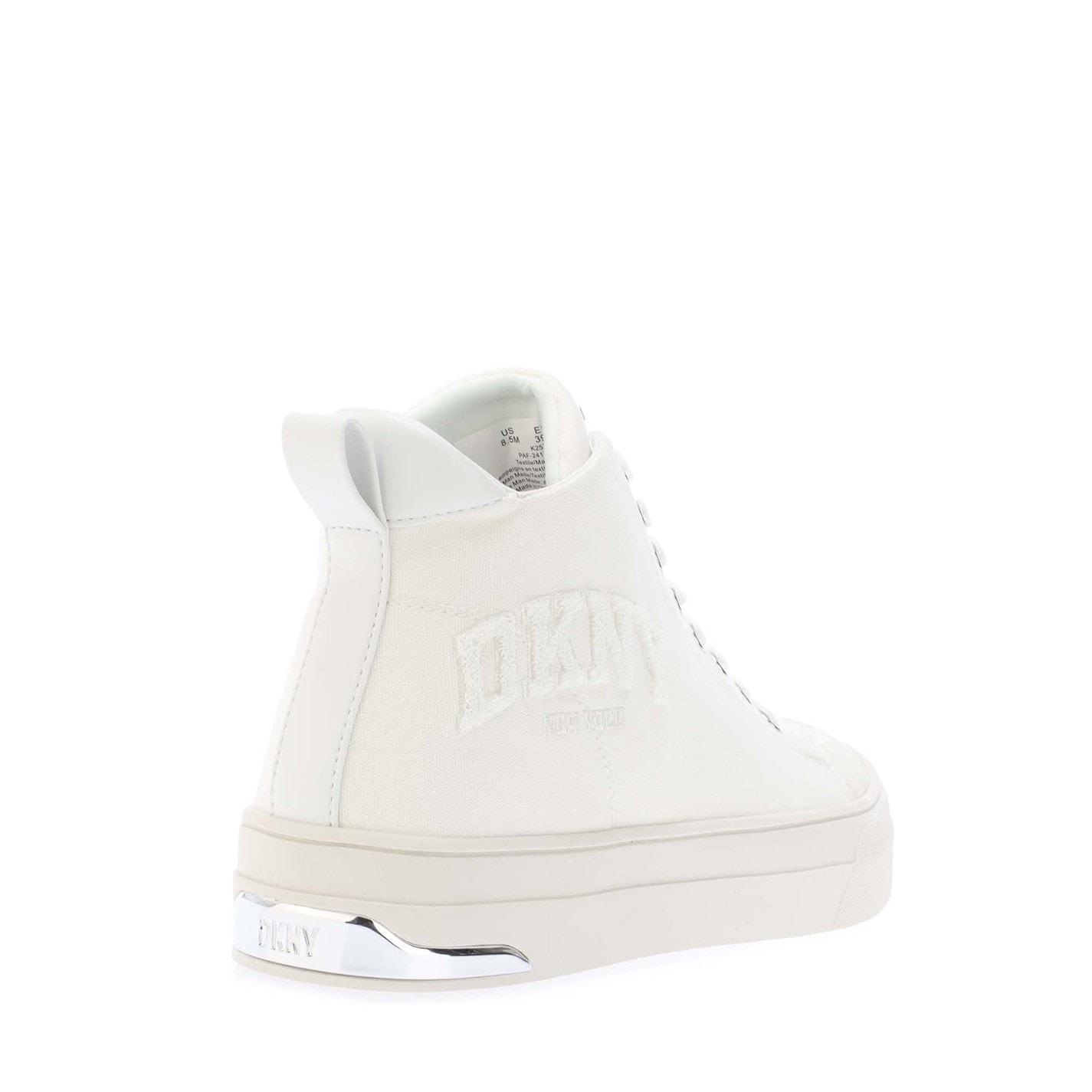 Tenisky DKNY White 134684 Yaser Varsity Lace Mid Trainers - 3
