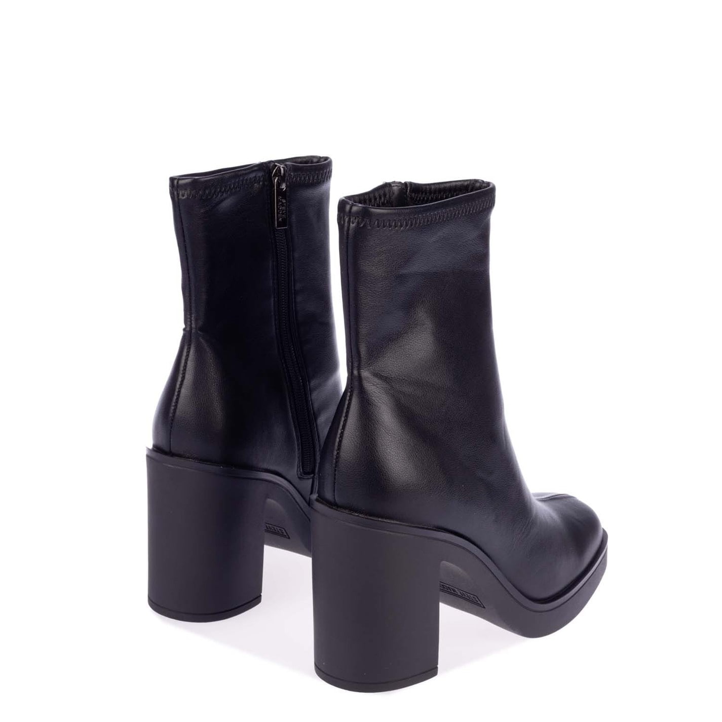 Boty Steve Madden Black 9092921 Mesmerize Block Heel Boot - 3