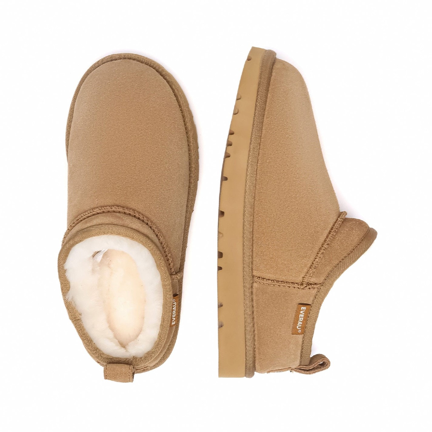 EverAu Chestnut 7013664 Quail Micro Slippers - 2