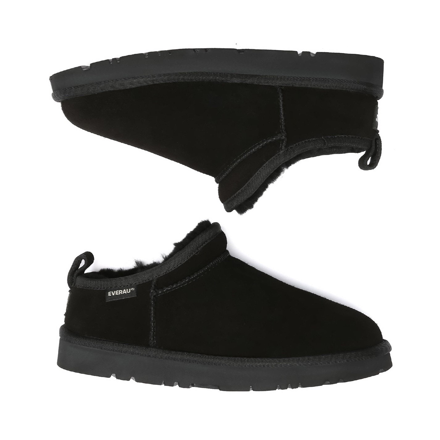 EverAu Black 8285146 Quail Micro Slippers - 7