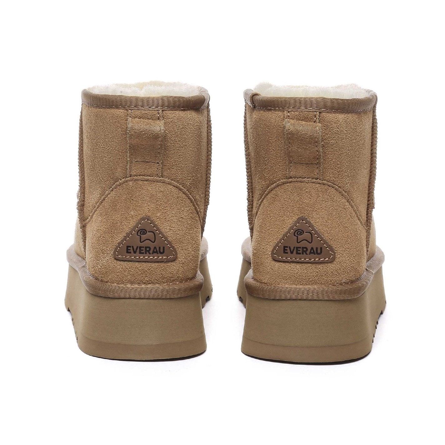 Topánky EverAu Chestnut 9359912 Dusky Mini Classic Platform Boots - 5