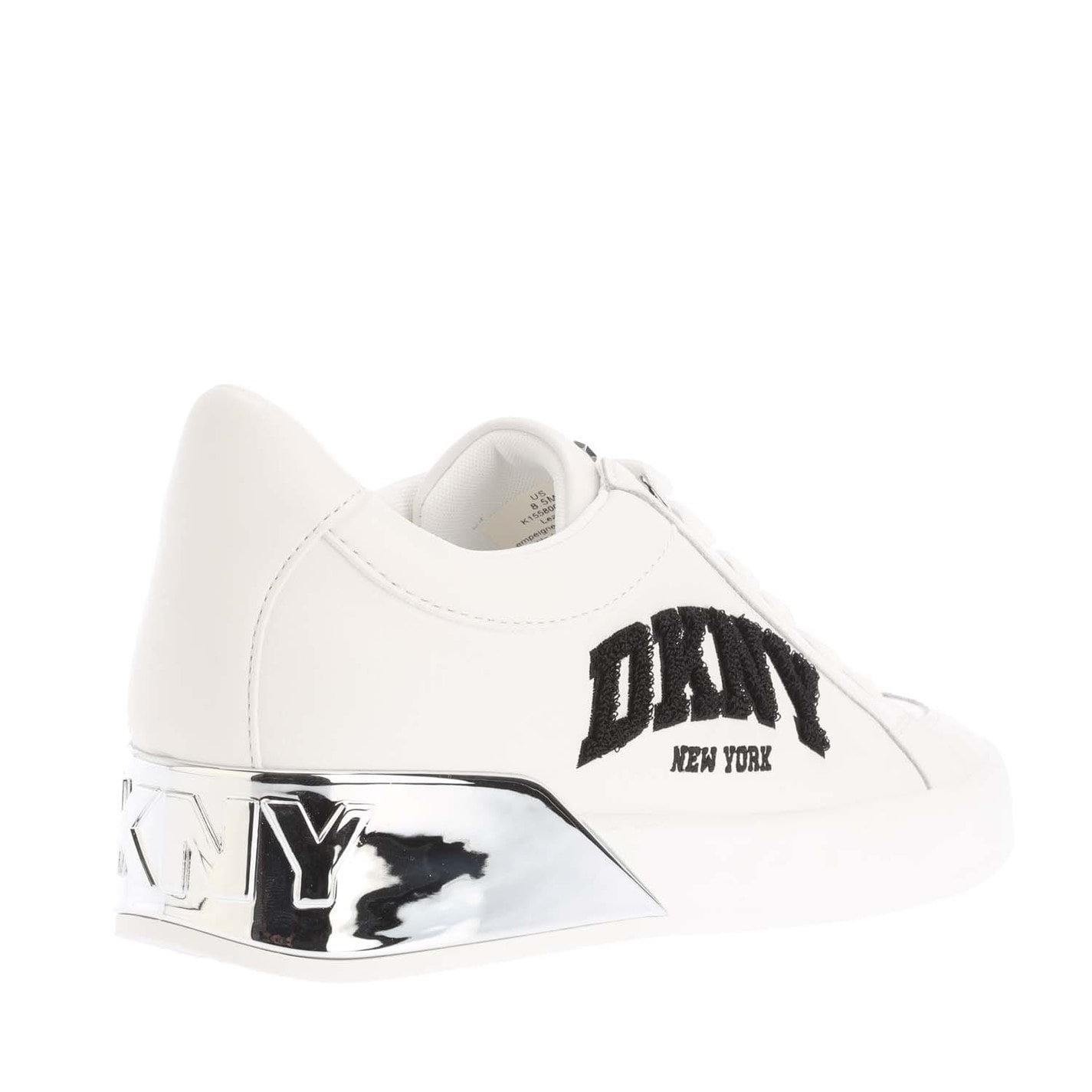 Tenisky DKNY White 7055960 Maben Varsity Lace Up Trainers - 3