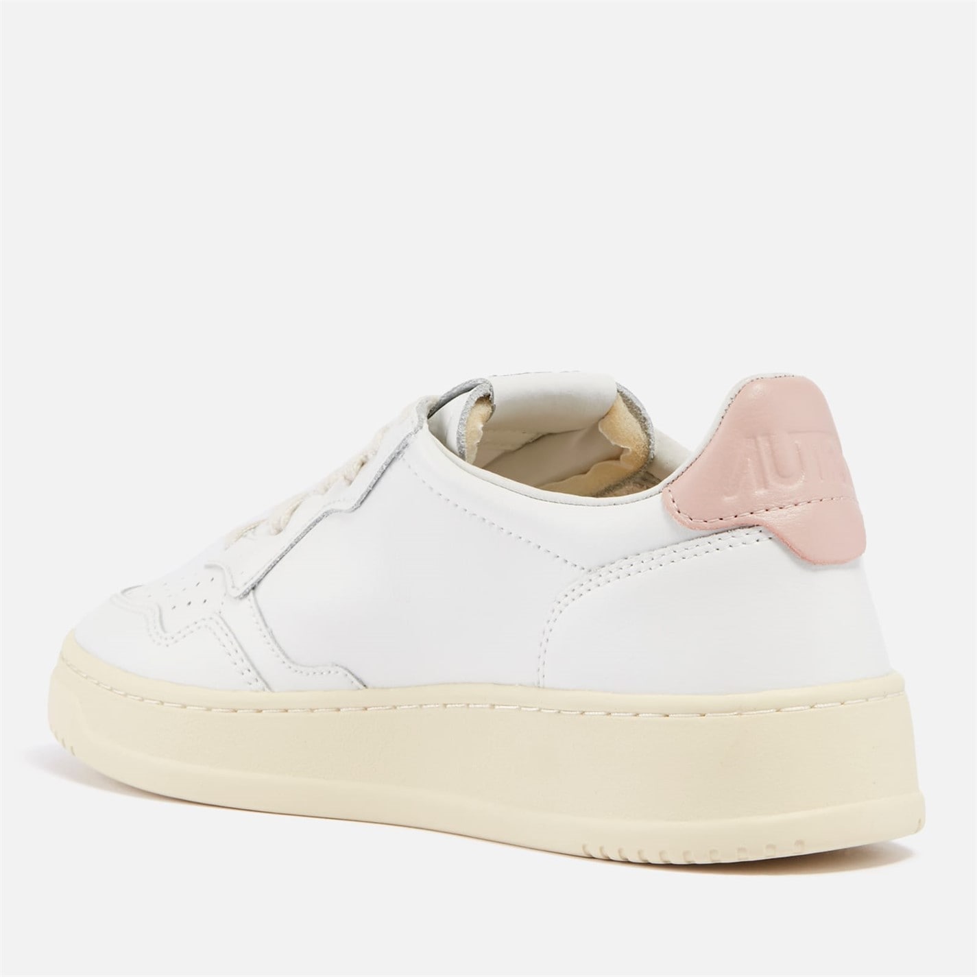Tenisky Autry White pink 5138916 Medalist Leather Court Trainers - 2