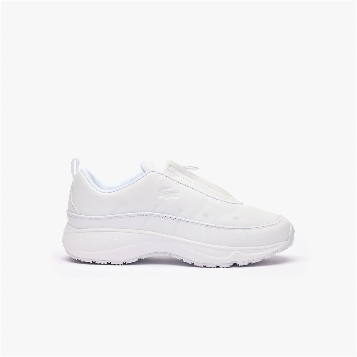 Tenisky Lacoste White 215812 Audyssor Zip OG Leather Trainers - 1