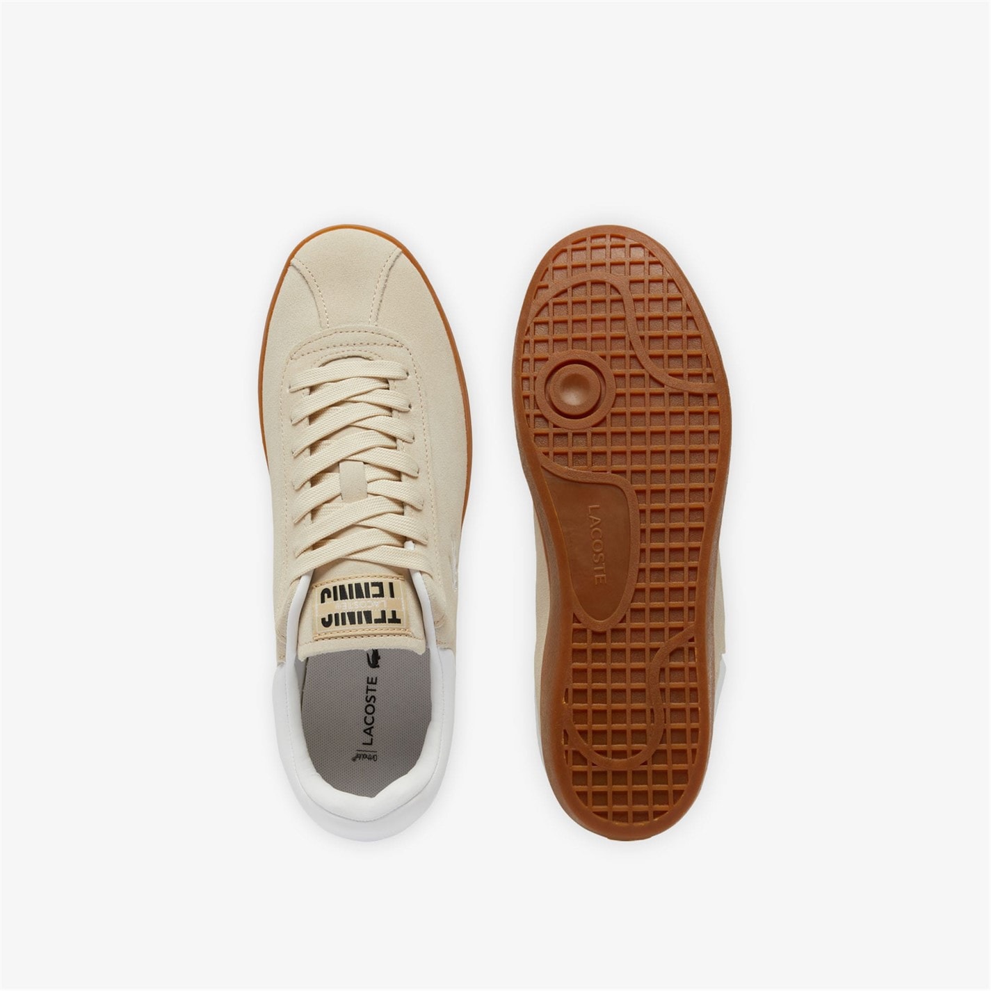 Tenisky Lacoste Multi colour 5153198 Baseshot Suede Trainers - 4