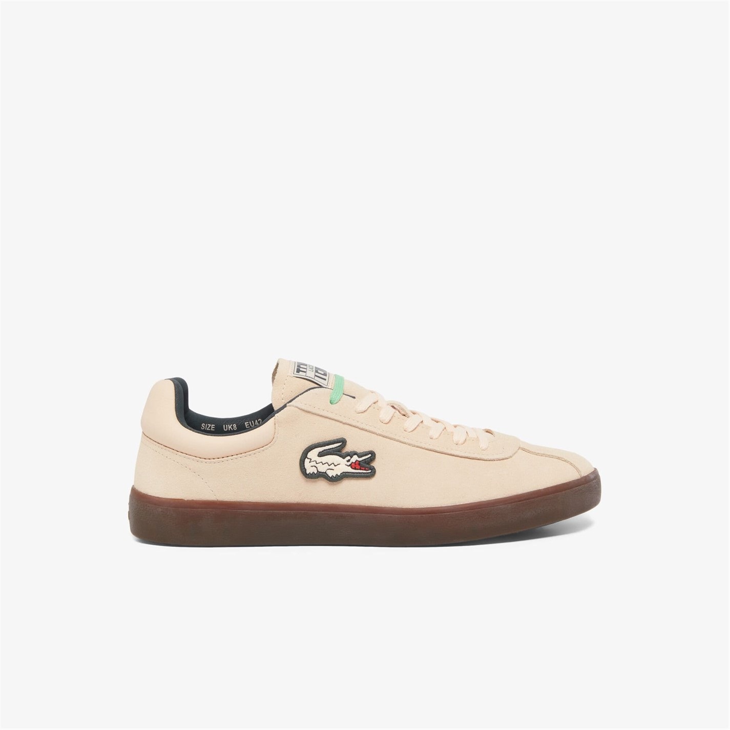 Tenisky Lacoste Pink 4502593 Baseshot Suede Trainers - 1