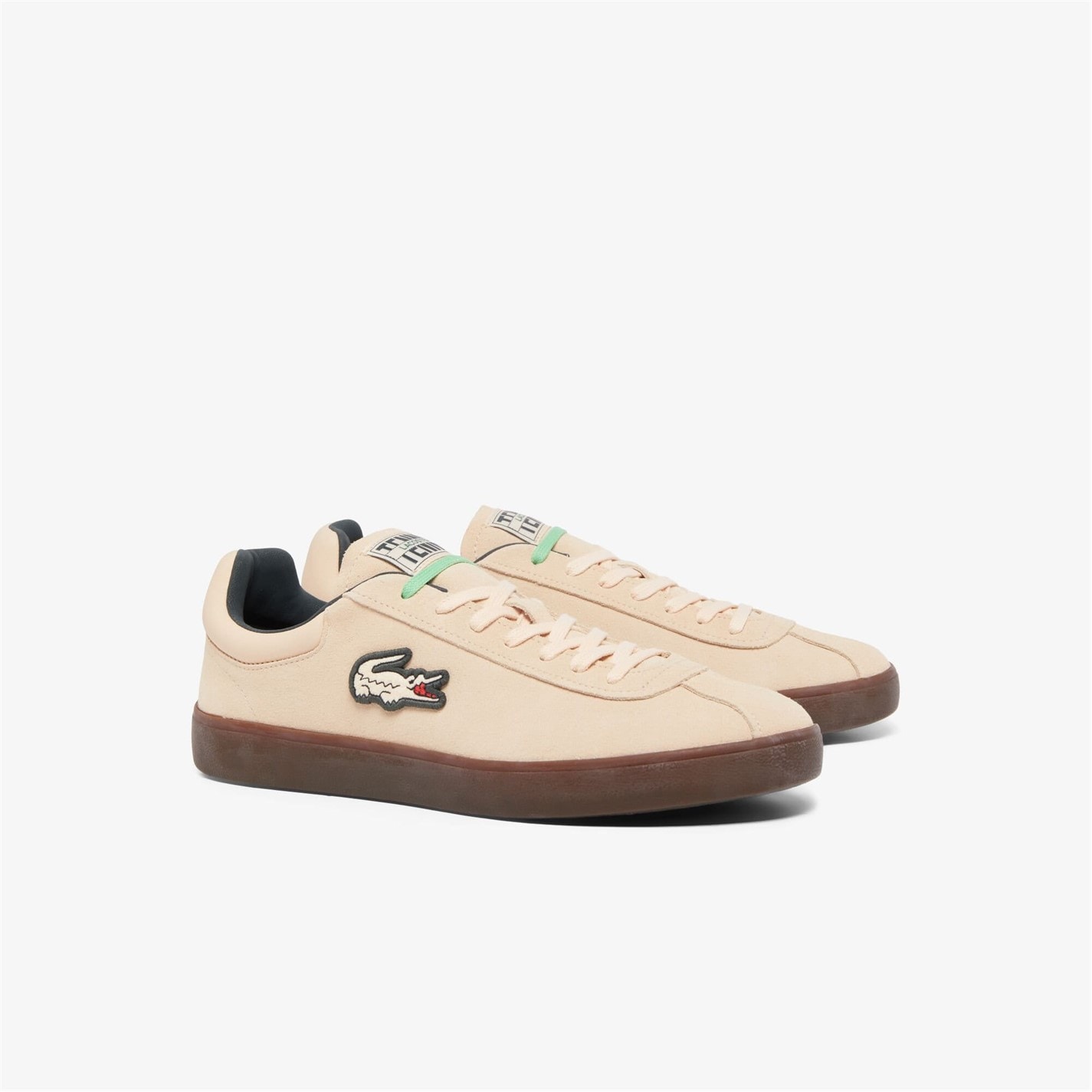 Tenisky Lacoste Pink 4502593 Baseshot Suede Trainers - 2