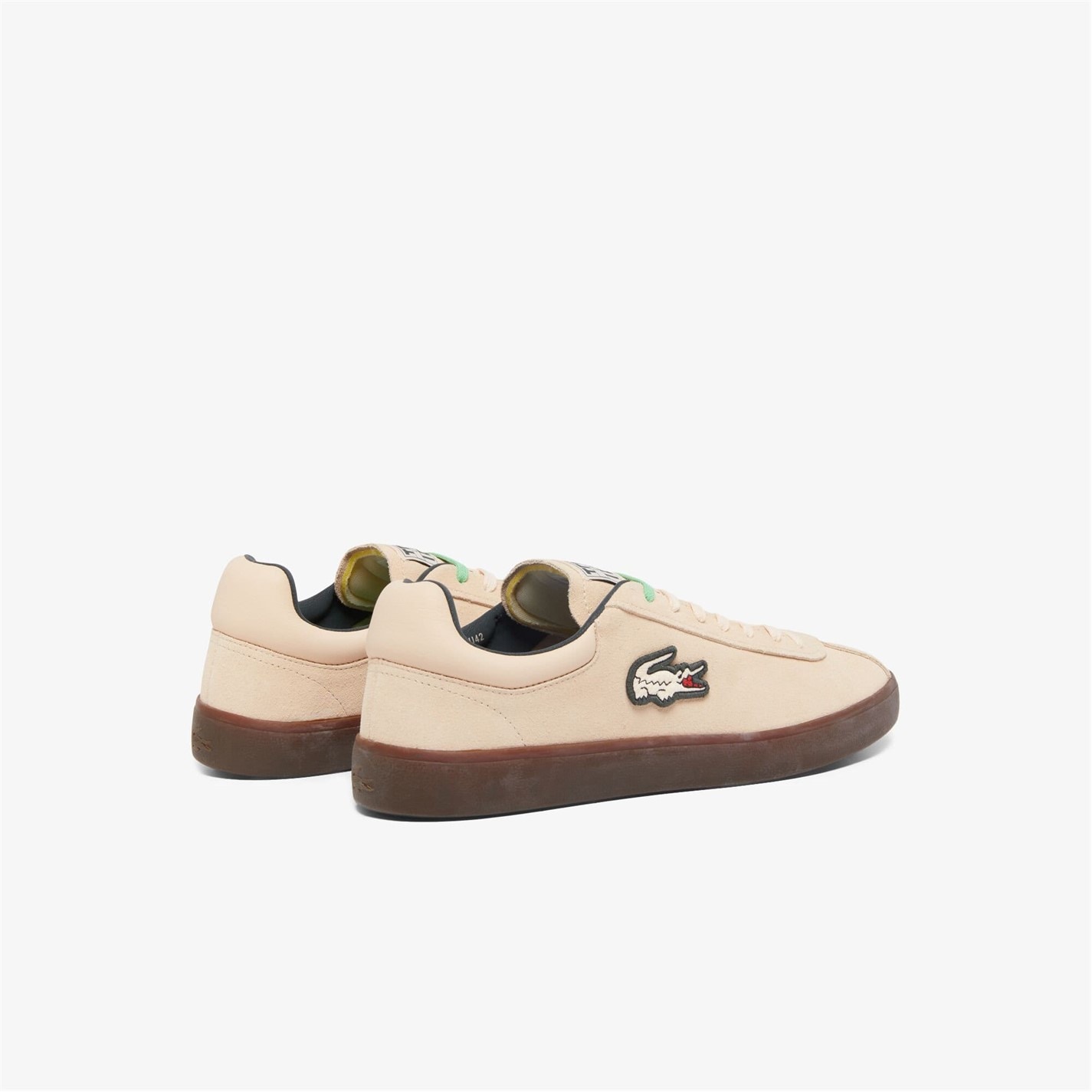Tenisky Lacoste Pink 4502593 Baseshot Suede Trainers - 3