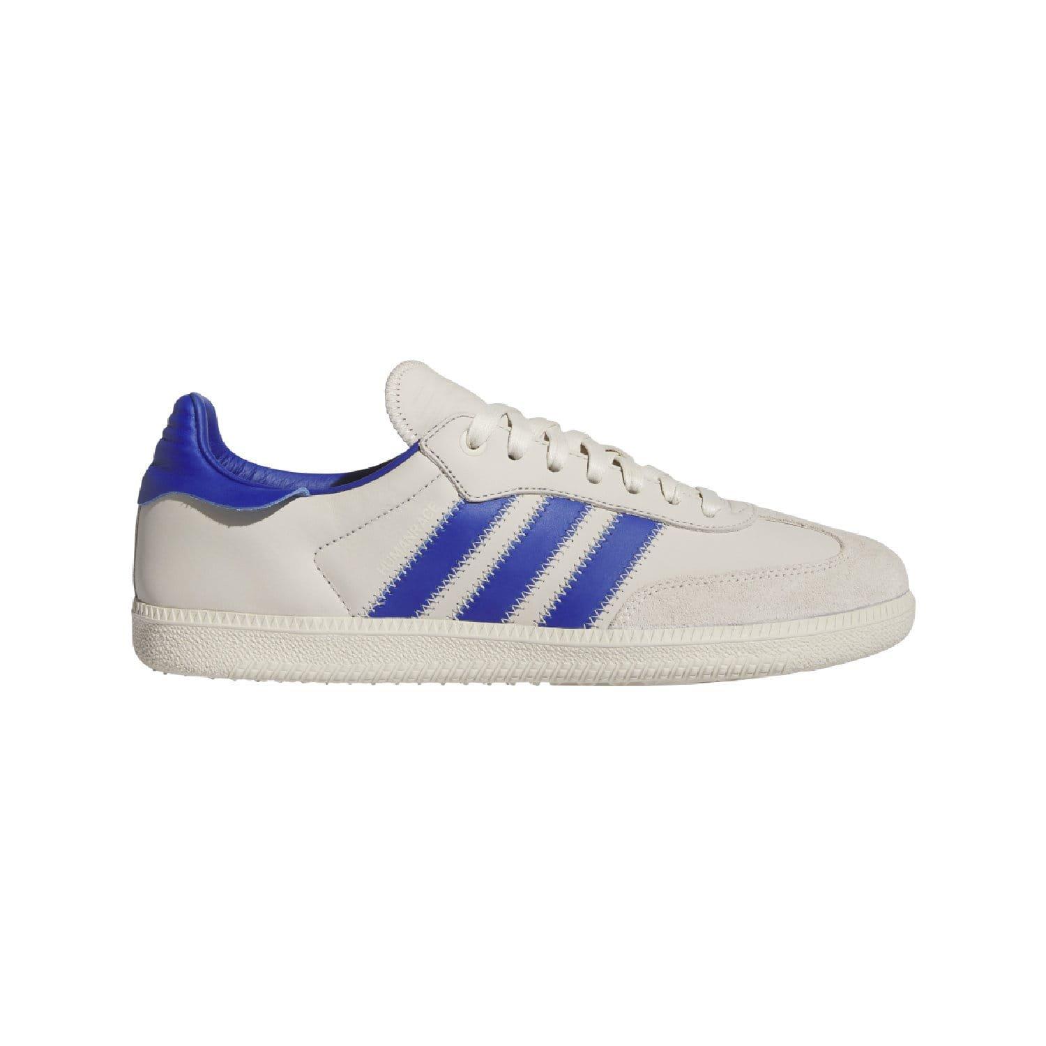 Tenisky adidas Originals White Blue 8015754 Pharrell Williams Humanrace Samba Trainers - 1