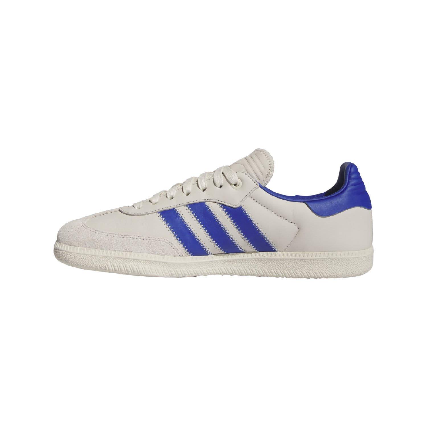 Tenisky adidas Originals White Blue 8015754 Pharrell Williams Humanrace Samba Trainers - 2
