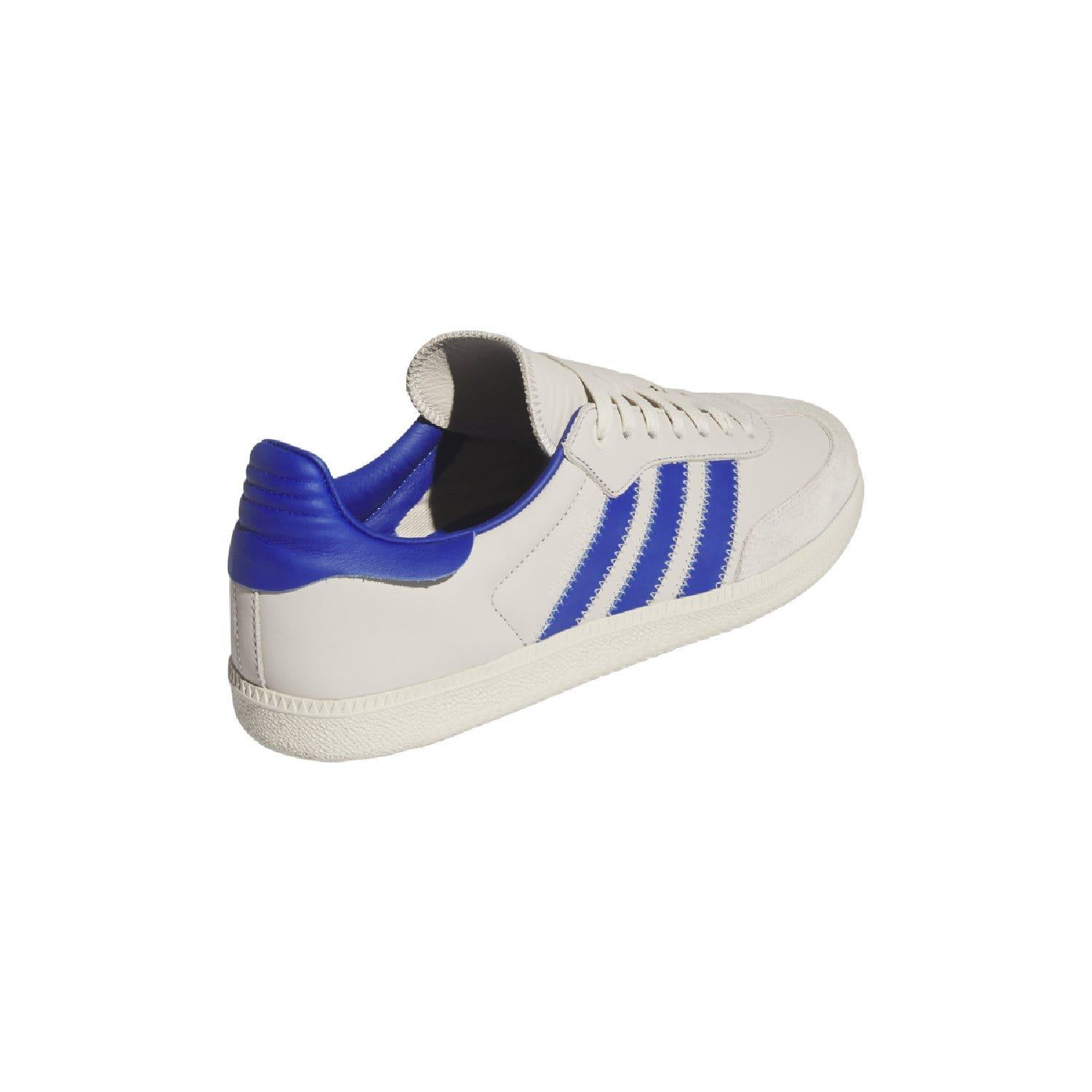 Tenisky adidas Originals White Blue 8015754 Pharrell Williams Humanrace Samba Trainers - 6