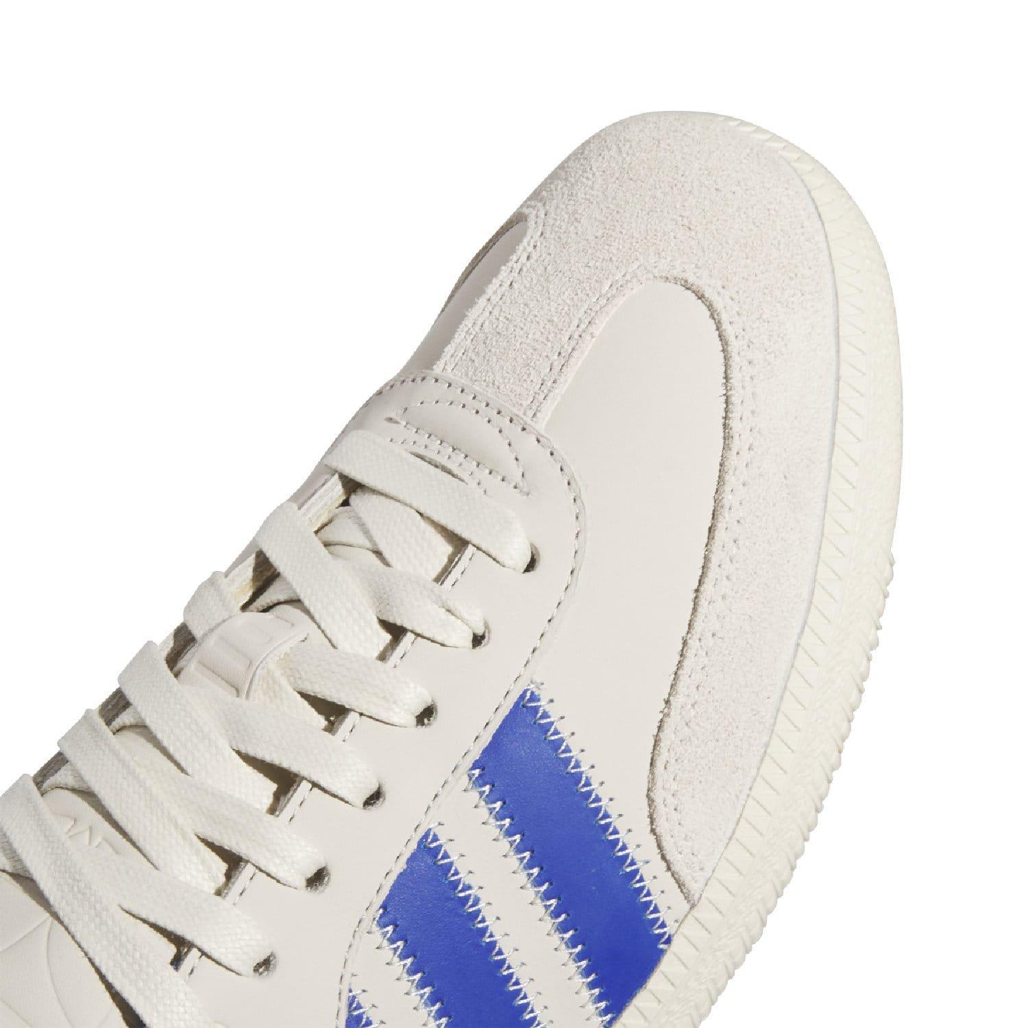 Tenisky adidas Originals White Blue 8015754 Pharrell Williams Humanrace Samba Trainers - 7