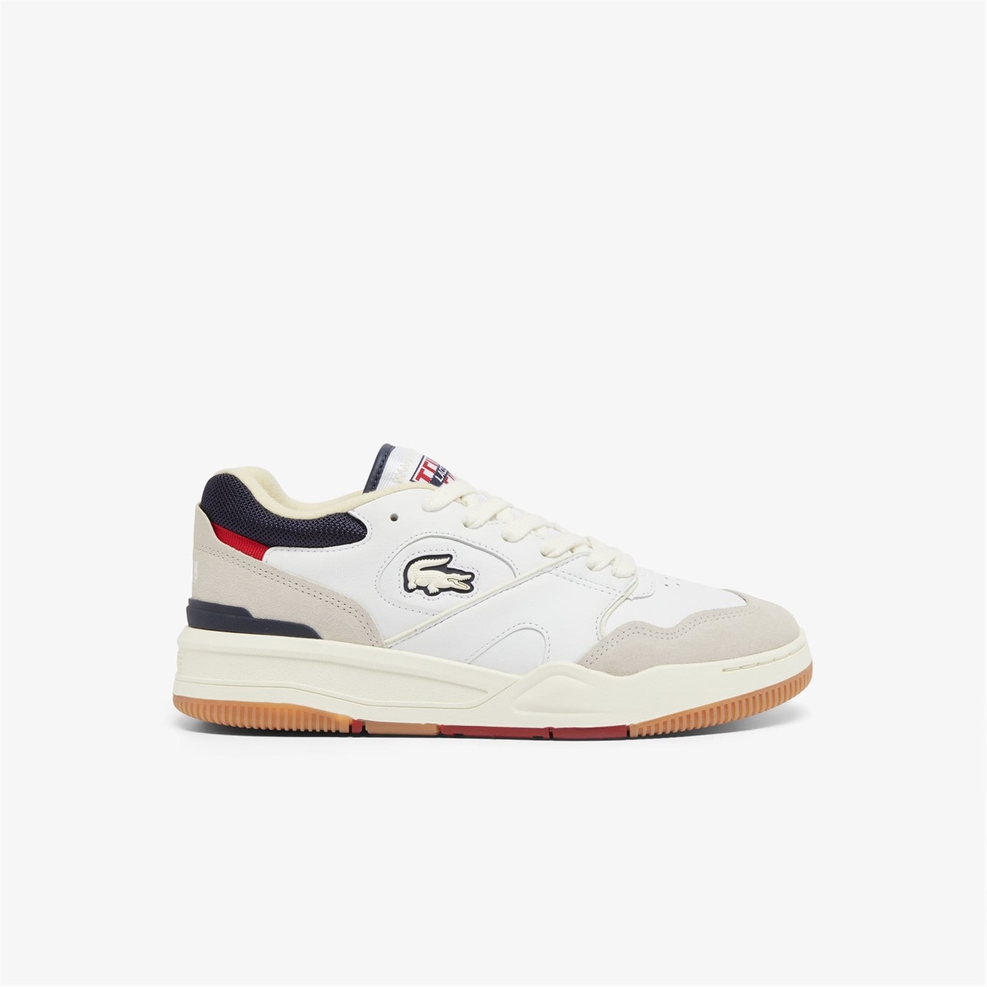 Tenisky Lacoste Off White 4995670 Lineshot Leather Trainers - 1